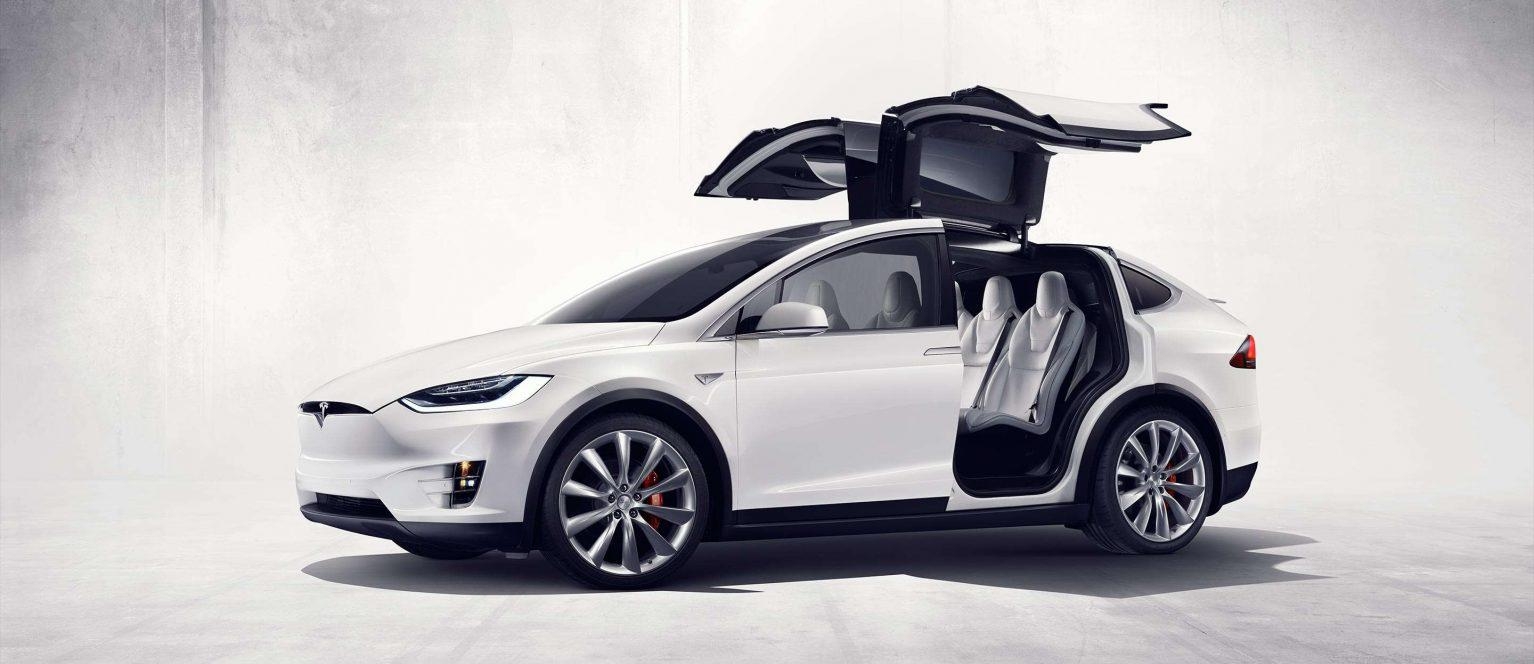 1540x670 Tesla Model Y Rear Wallpaper, Dual Screen