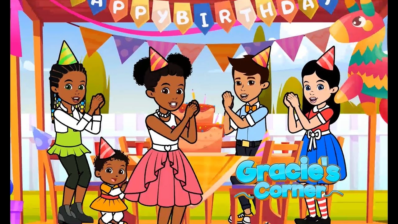 1280x720 Happy Birthday Song. Gracie's Corner. Nursery Rhymes + Kids Songs, Desktop