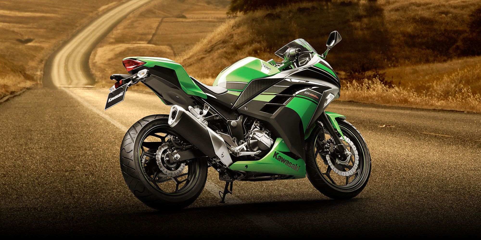 2000x1000 Kawasaki Ninja Wallpaper Free Kawasaki Ninja Background, Dual Screen