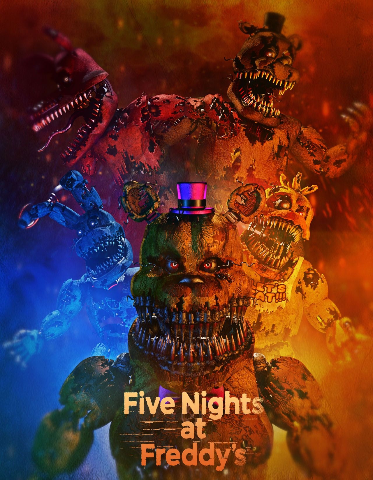 1280x1650 five nights at freddy's 4 movie poster (fanmade). Five nights at freddy's, Five night, Fnaf wallpaper, Phone