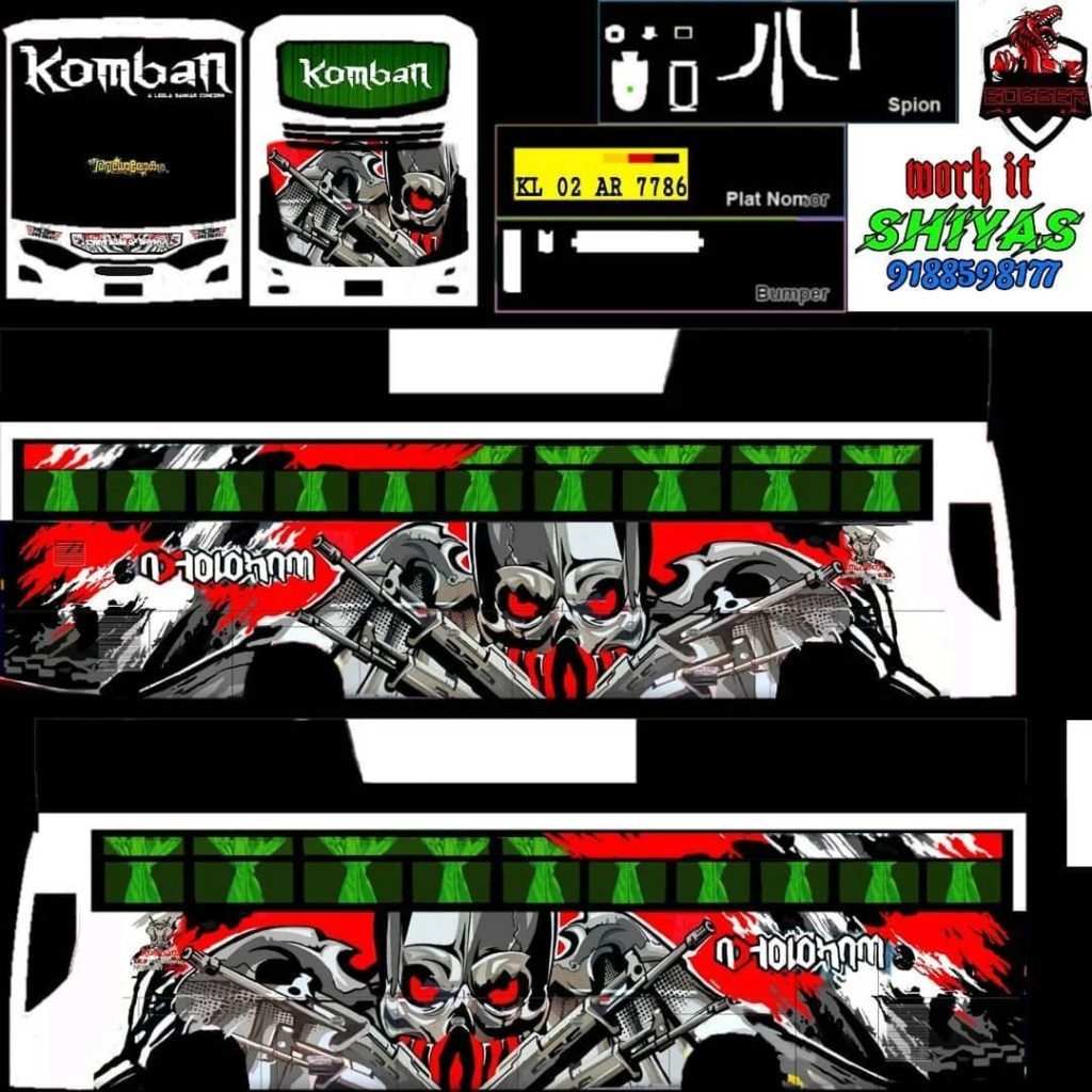 1030x1030 Komban Bus Skin Download HD Download, Phone