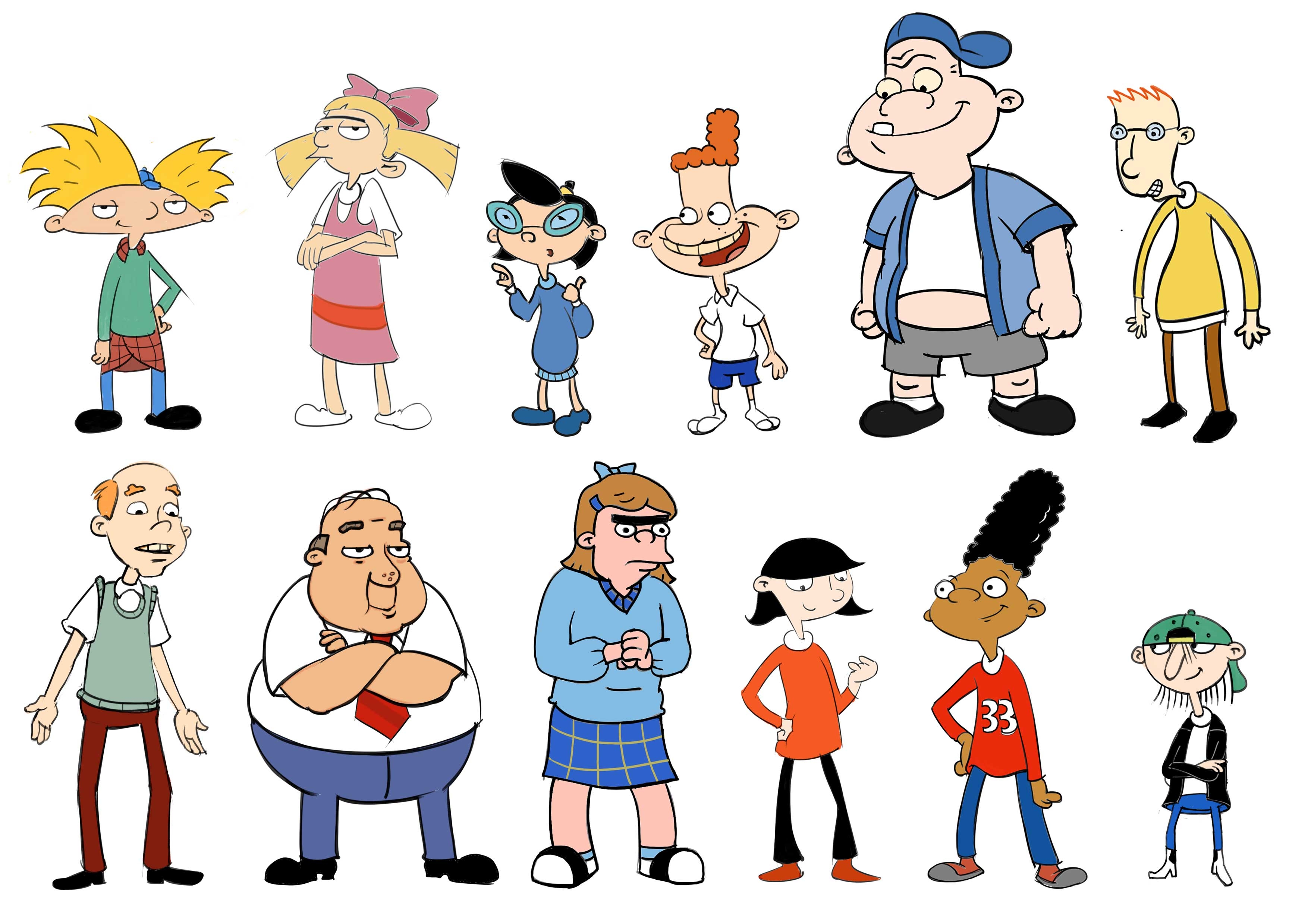 3510x2480 Hey Arnold! Cartoon Wallpaper, Desktop