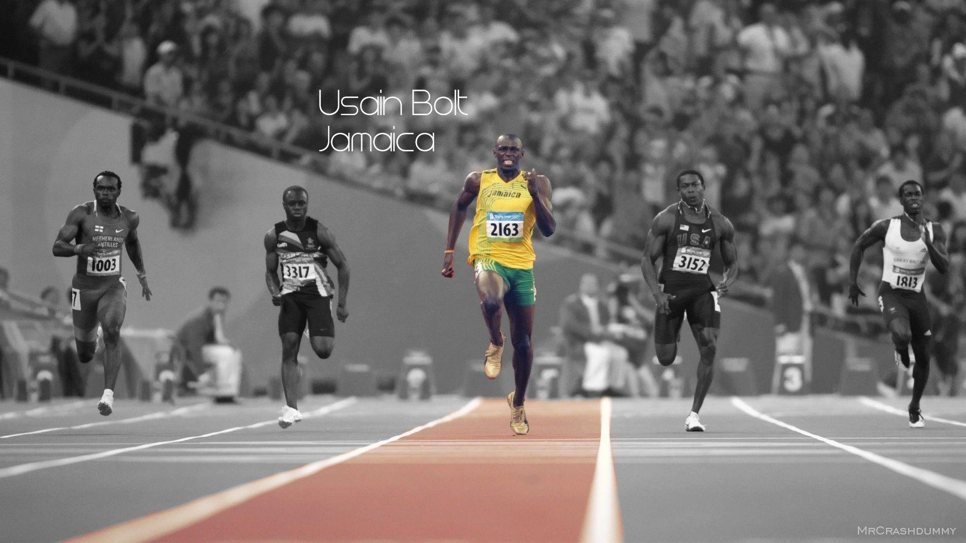 1920x1080 Usain Bolt widescreen wallpaper in HD, Desktop