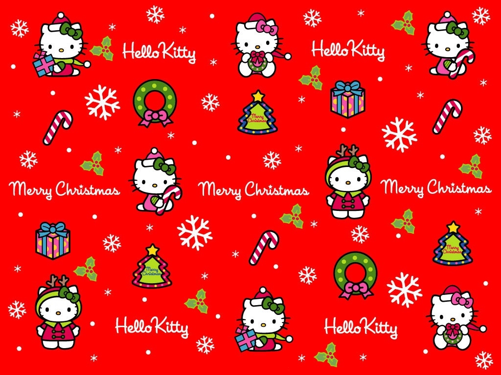 1030x770 Hello Kitty Merry Christmas Wallpaper Coloring Article Articles Kids And Adults, Desktop