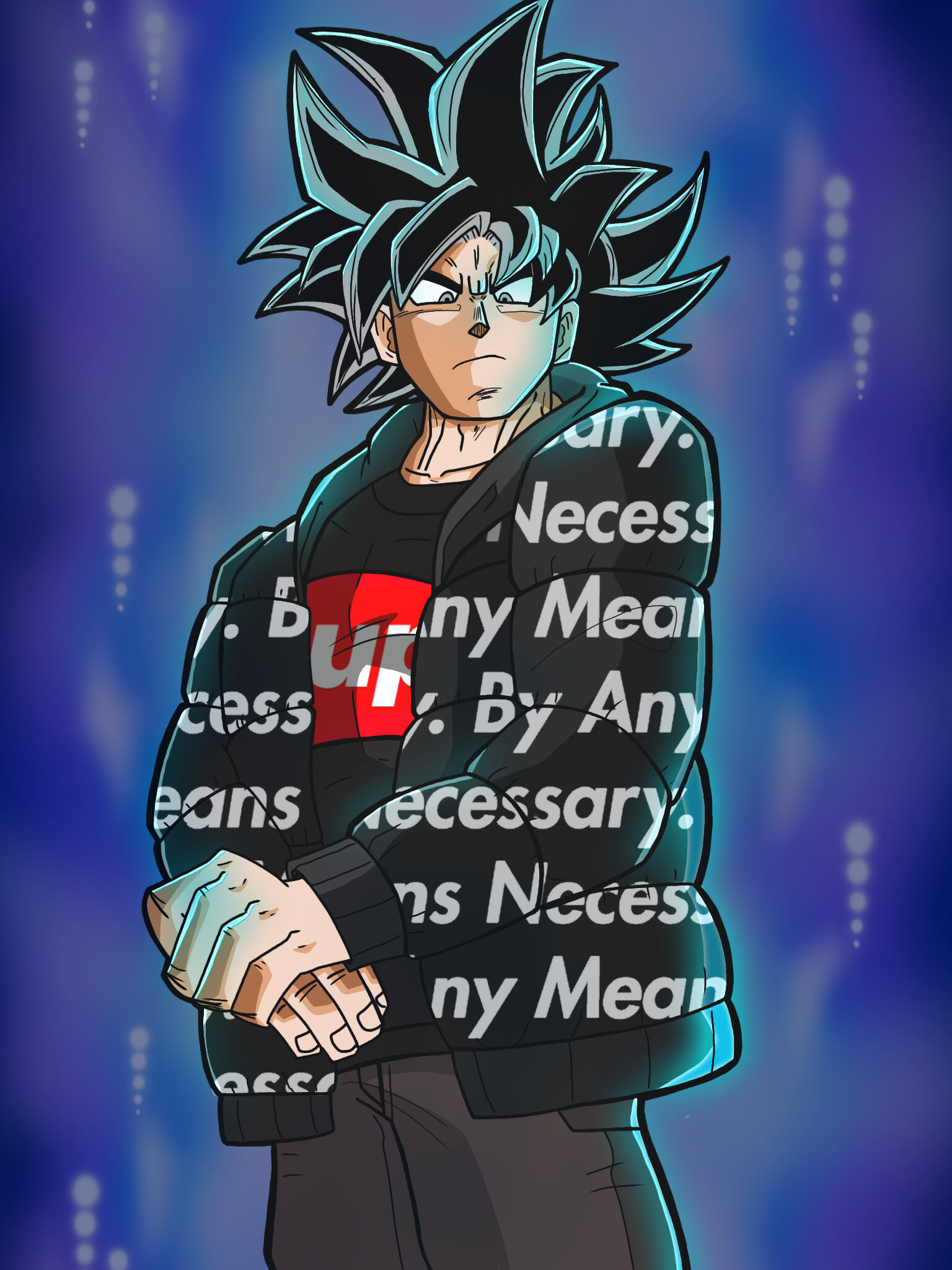 1540x2050 Drip Goku, Phone