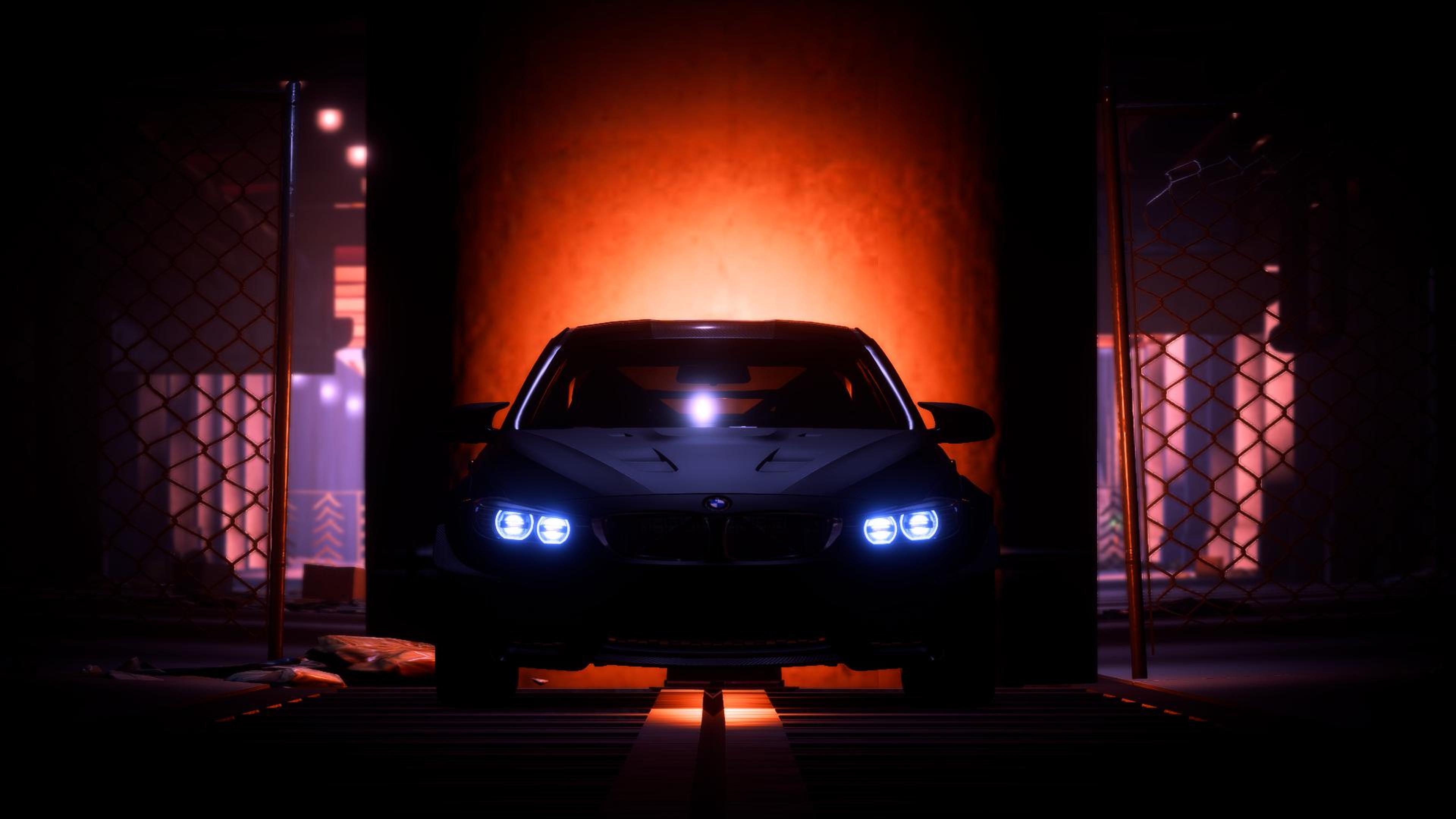 3840x2160 Download 3840x2400 wallpaper bmw, headlight, need for speed, video, Desktop