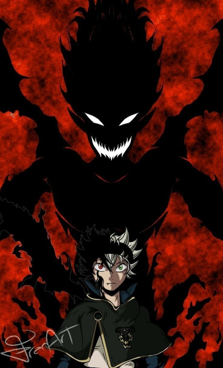 740x1210 Black Clover, Black Clover Anime, Black Clover wallpaper, Black, Phone