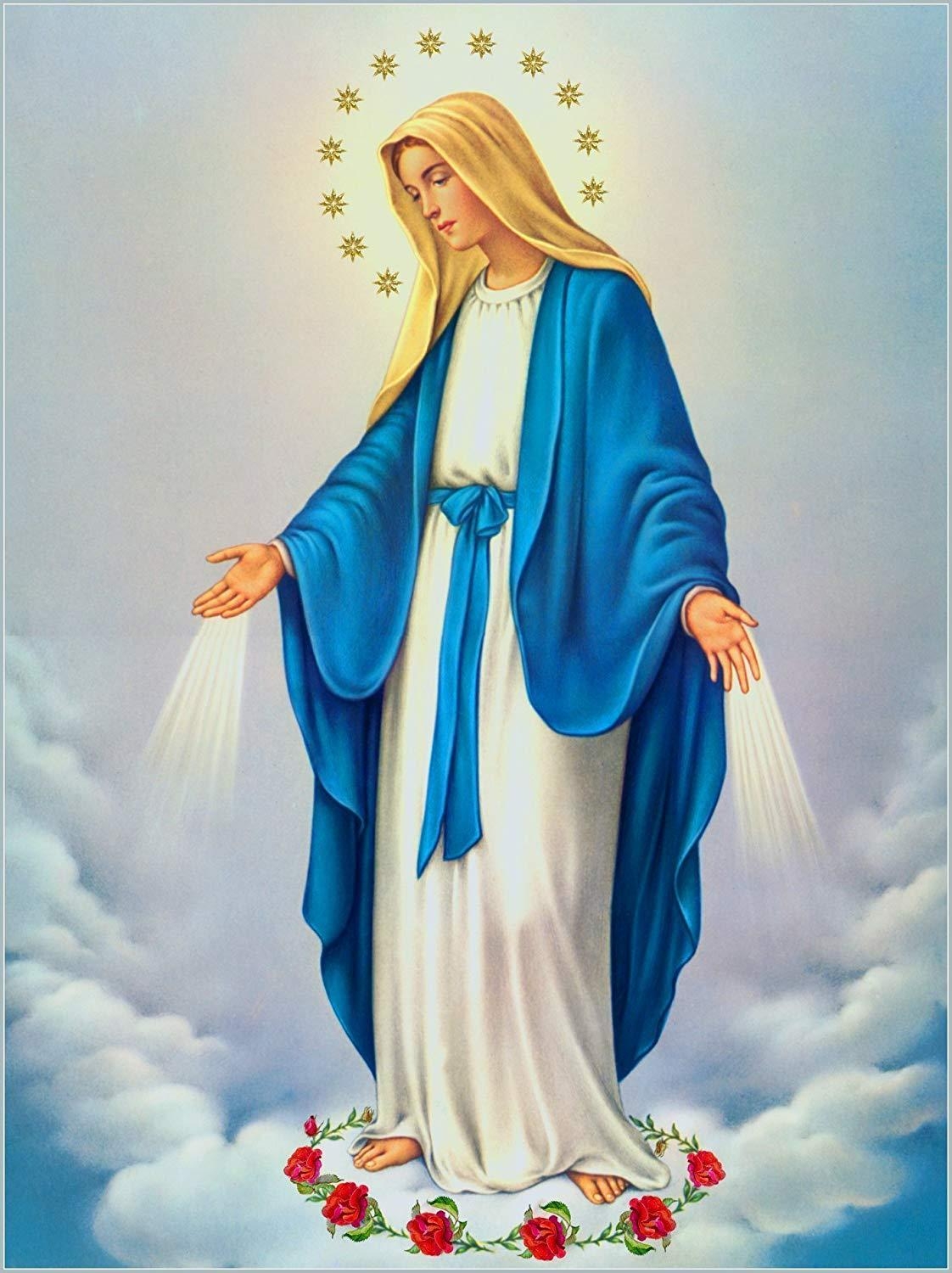 1130x1500 Immaculate Conception Poster A2 Picture Virgin Mary Mary Wallpaper & Background Download, Phone