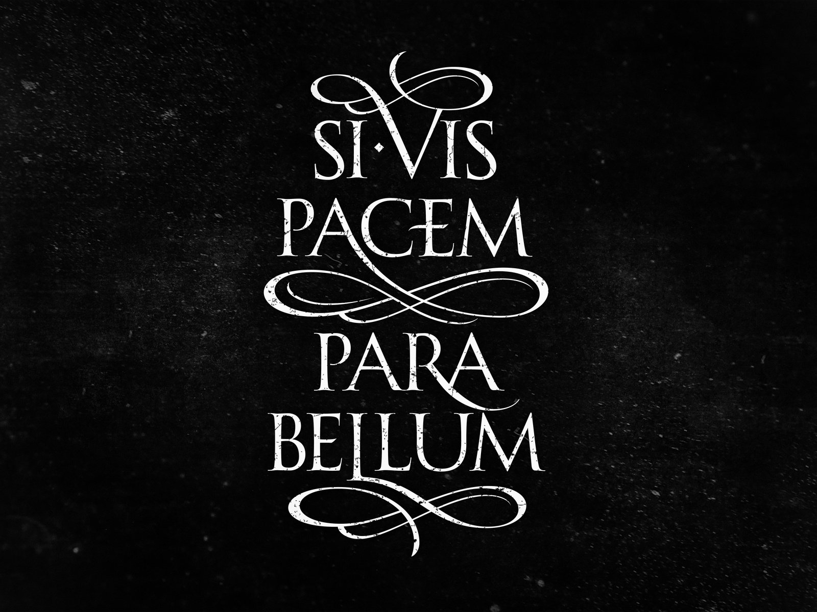 1600x1200 si vis pacem para bellum, Desktop