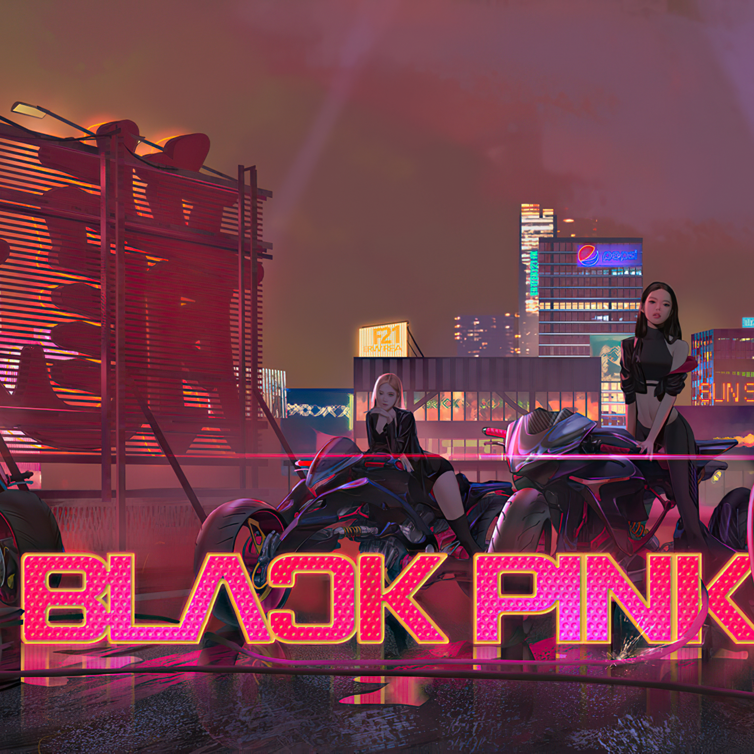 2940x2940 Blackpink 4k iPad Pro Retina, Phone