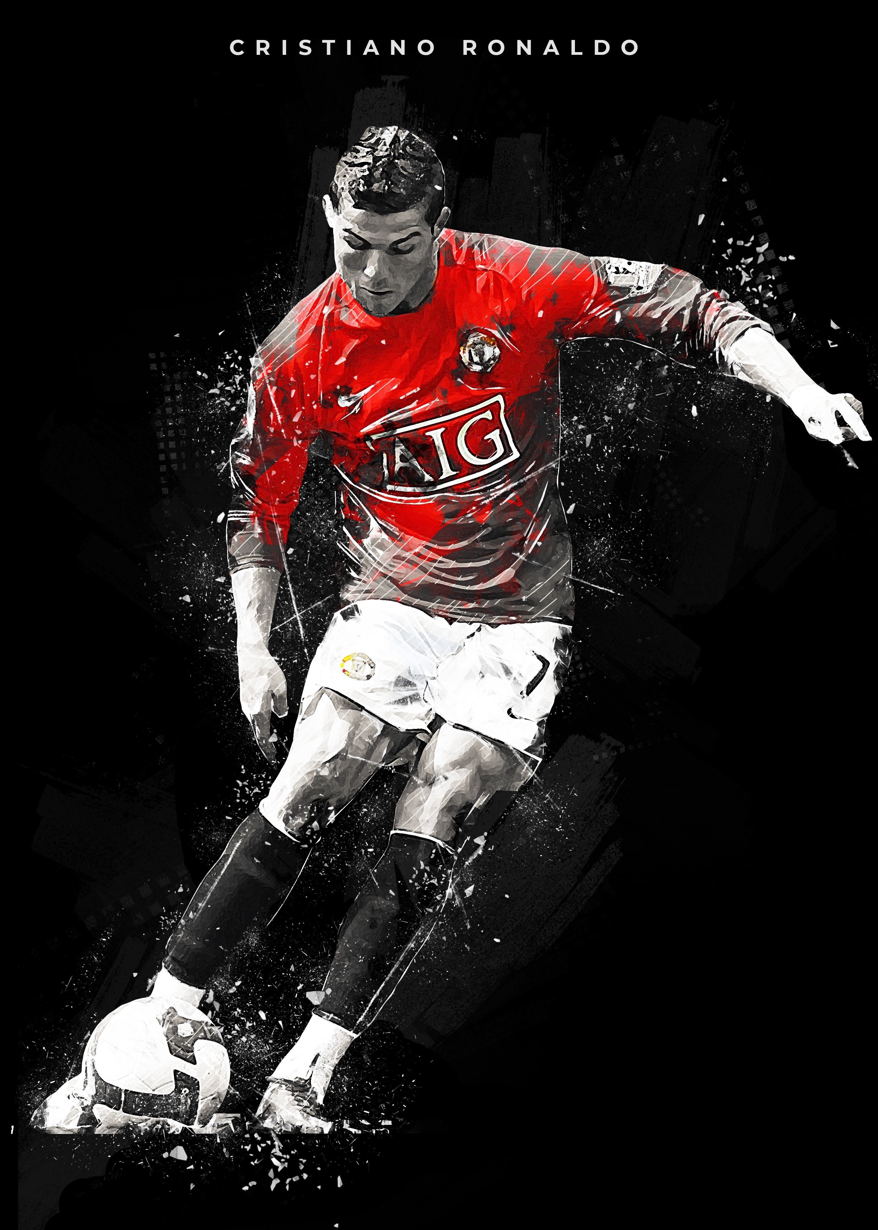 2900x4060 Ronaldo Man Utd Wallpaper, Phone