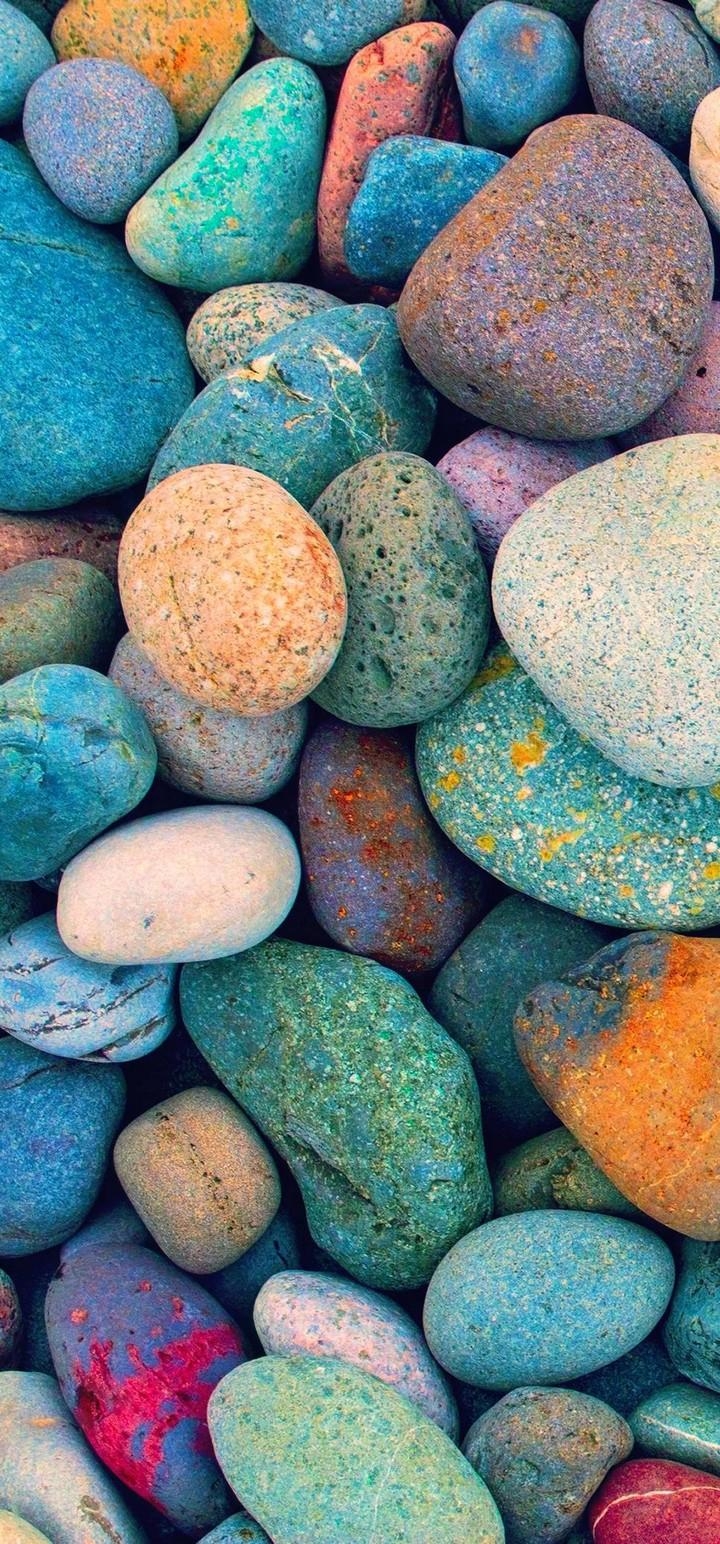 720x1550 Multicolored Stones Wallpaper - [], Phone