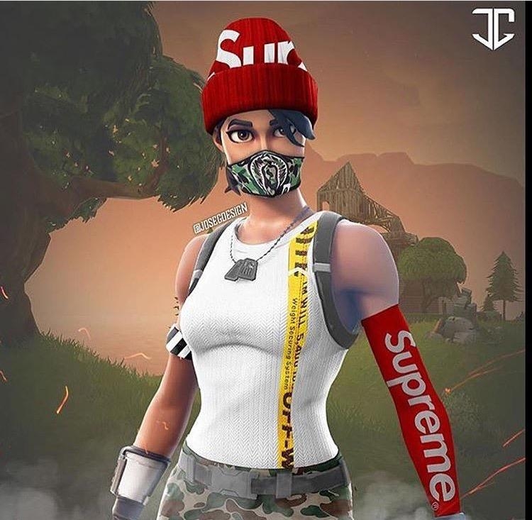 750x740 Supreme Fortnite wallpaper, Desktop