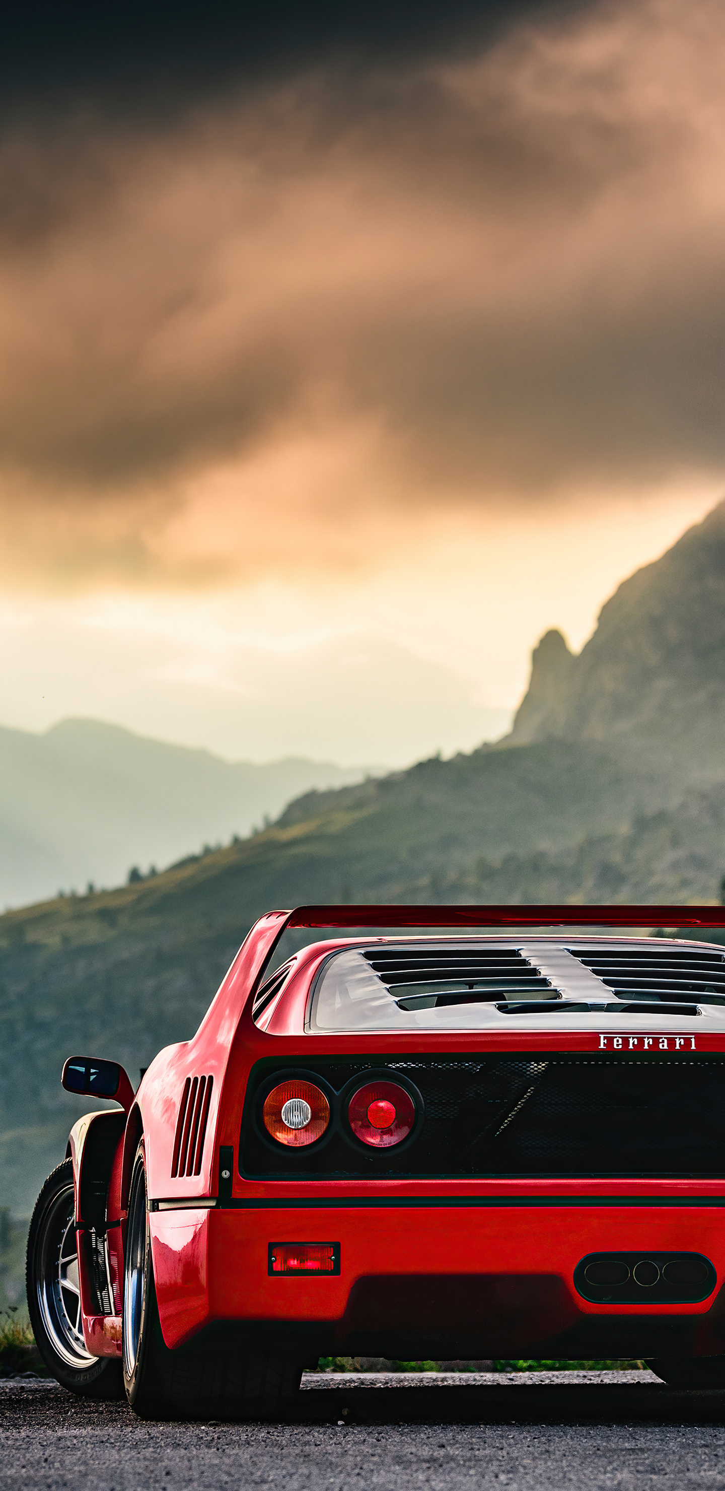 1440x2960 Red Ferrari F40 Samsung Galaxy Note S S SQHD HD 4k Wallpaper, Image, Background, Photo and Picture, Phone