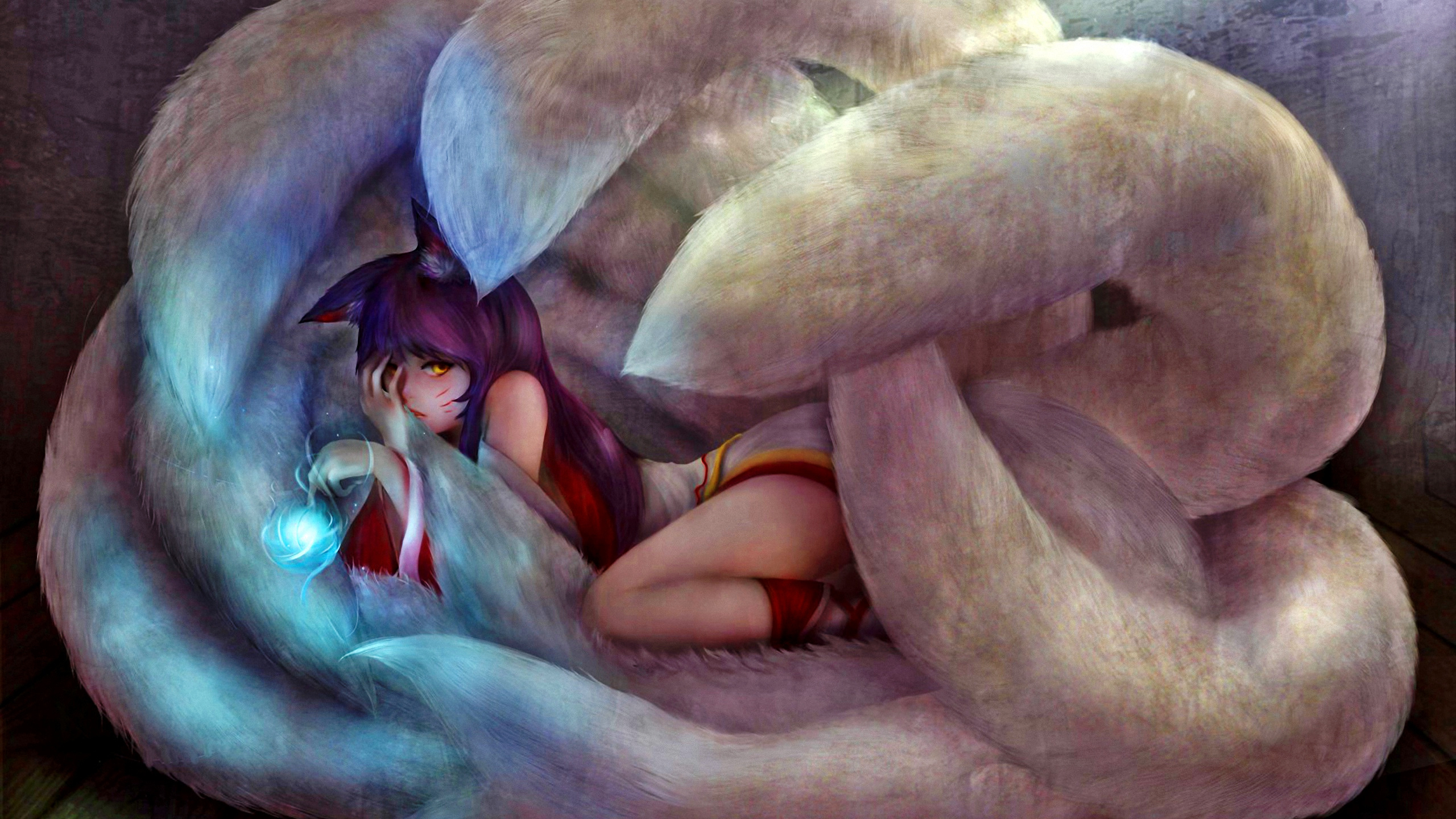 2560x1440 Ahri HD Wallpaper, Desktop