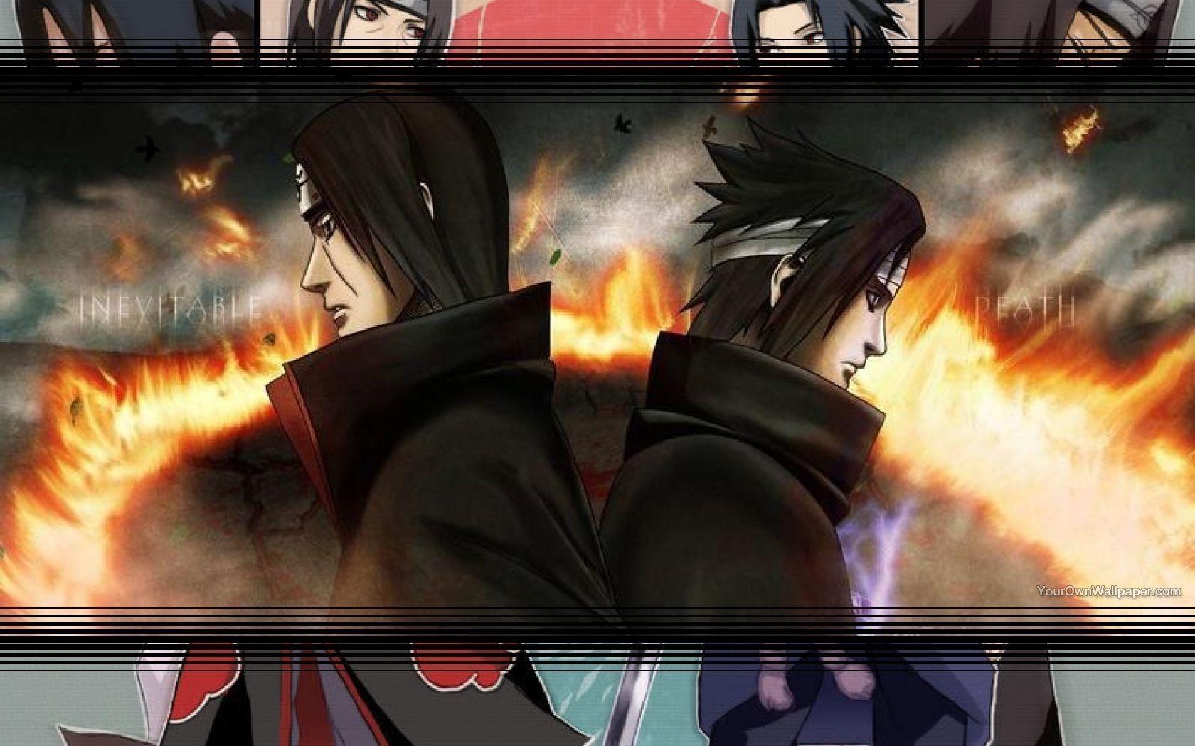 1680x1050 Itachi Uchiha And Sasuke Uchiha Wallpaper, Desktop