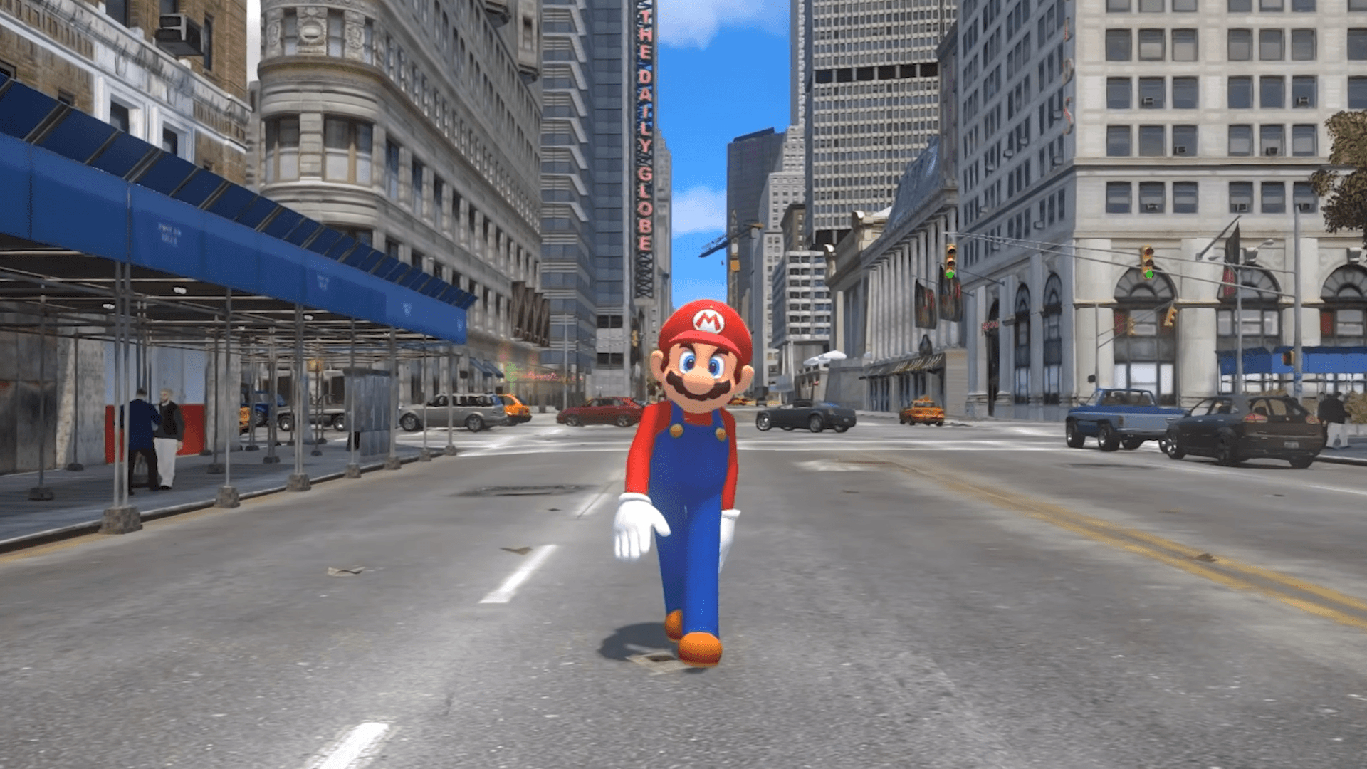 1920x1080 The Super Mario Odyssey trailer remade in GTA 4 is better than, Desktop