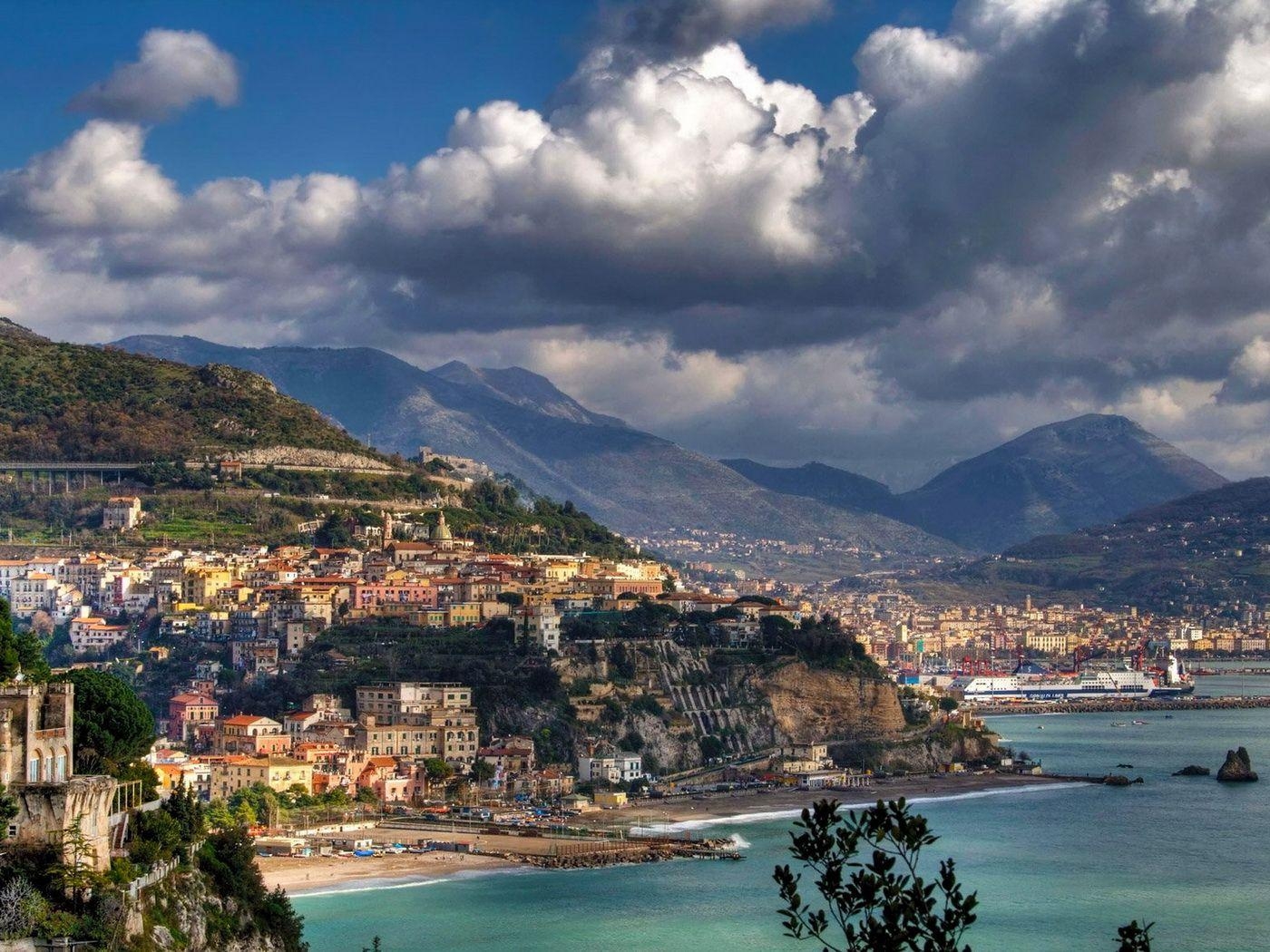 1400x1050 Cities Italy Amalfi, Desktop