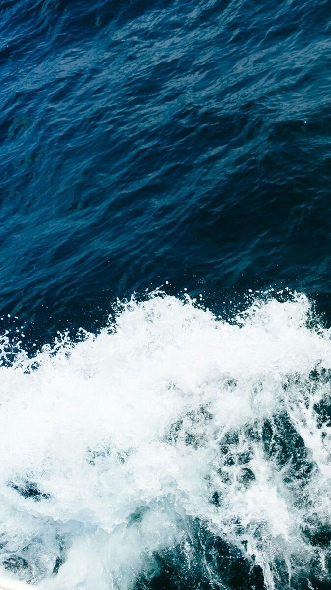 680x1200 iPhone Wallpaper. Wave, Body of water, Sea, Blue, Water, Wind wave, Phone