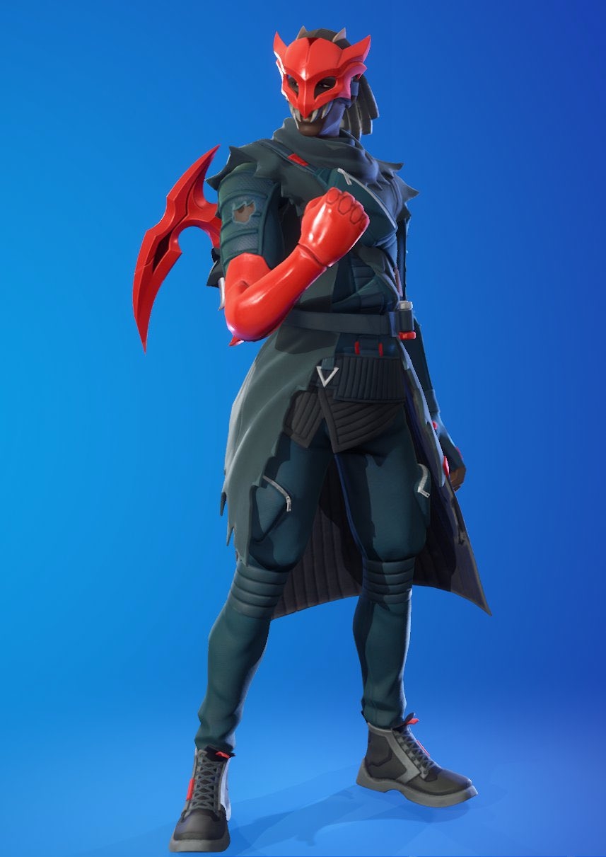 860x1220 Red Claw Fortnite wallpaper, Phone