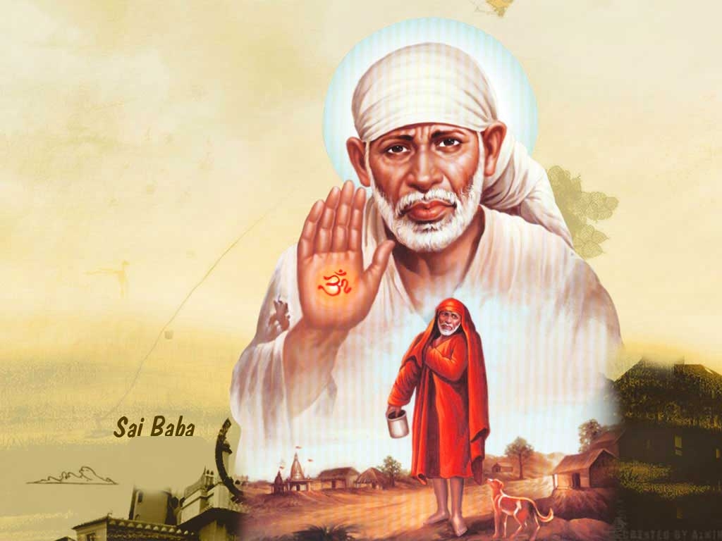 1030x770 Original Photo Image Picture Wallpaper Of Sai Baba Baba Dp, Desktop