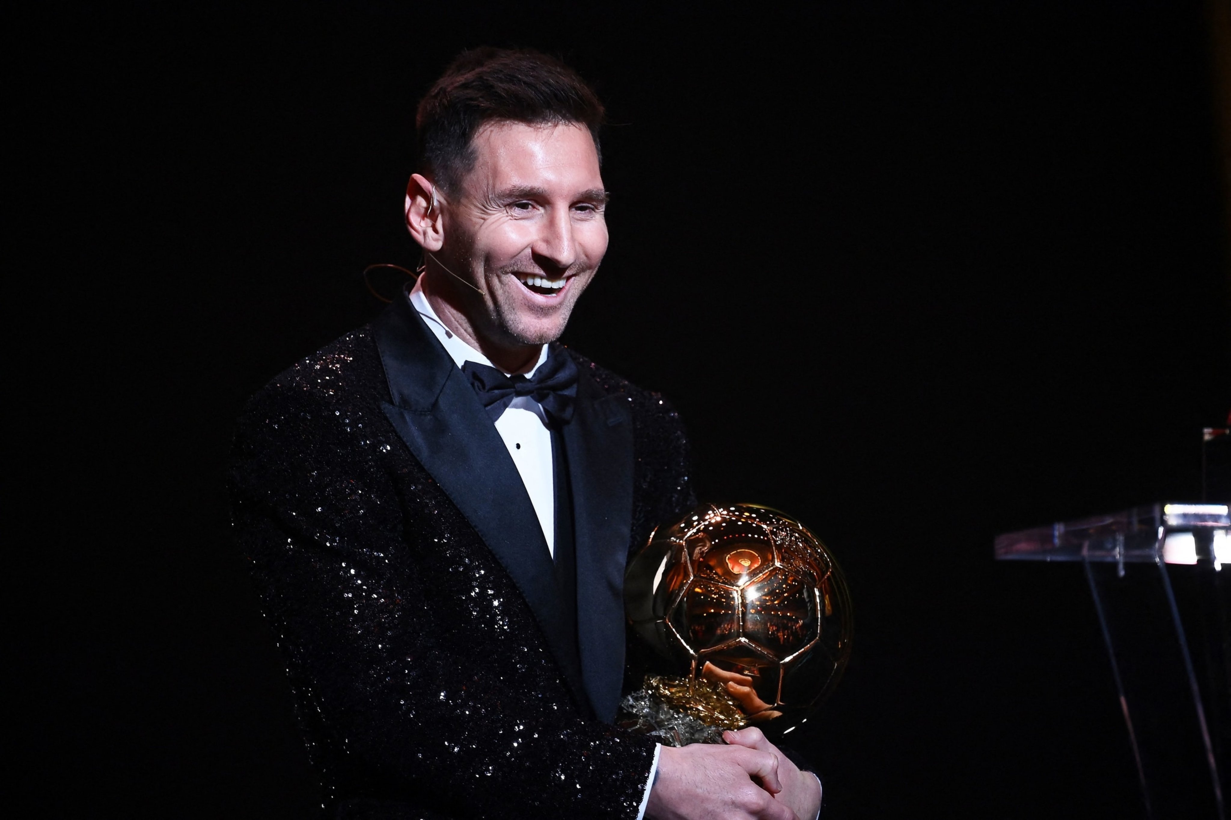 4100x2740 Leo Messi 2021 Ballon d'Or wallpaper, Desktop