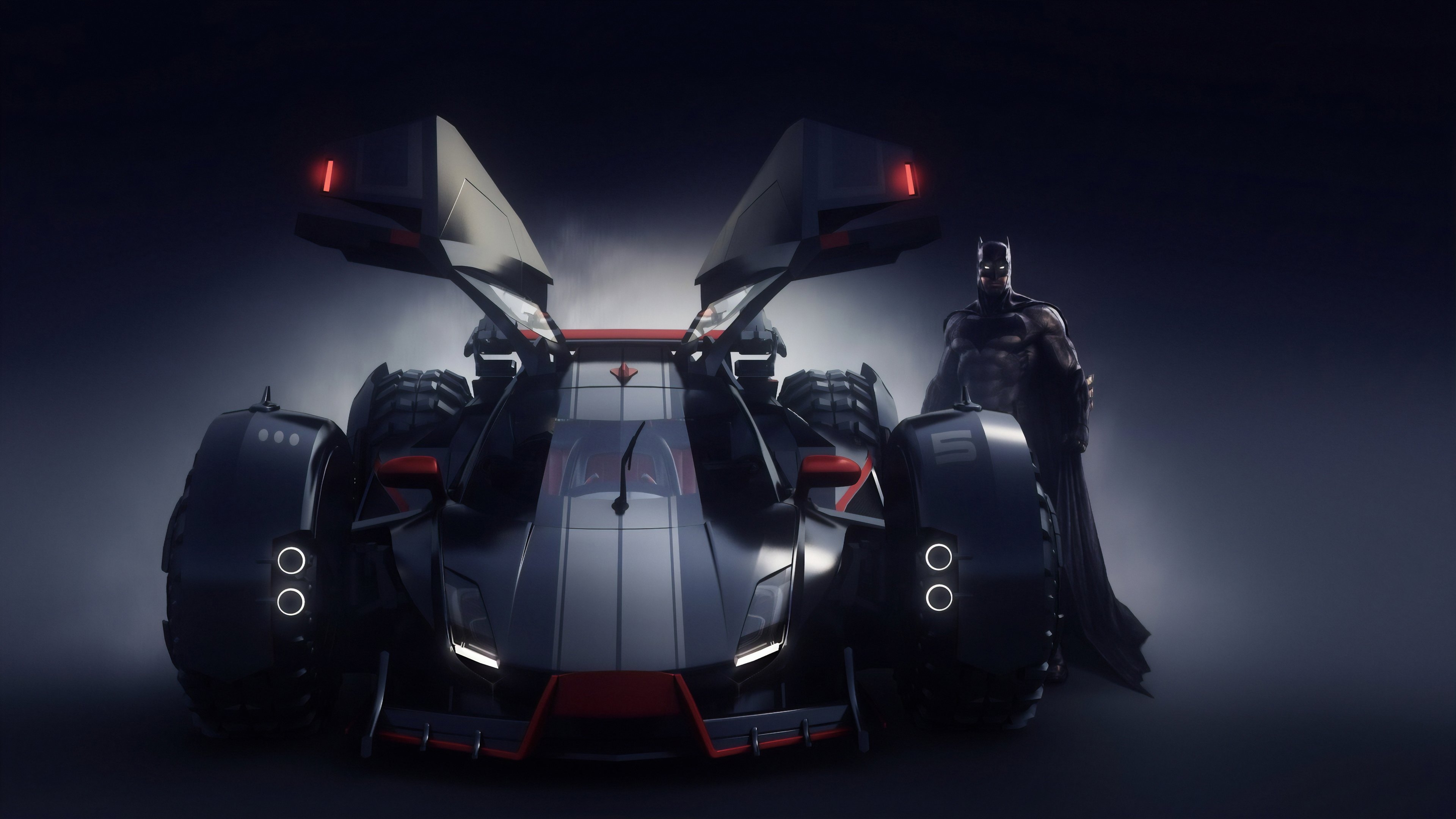 3840x2160 Wallpaper 4k Batman Batmobile Wallpaper, Desktop