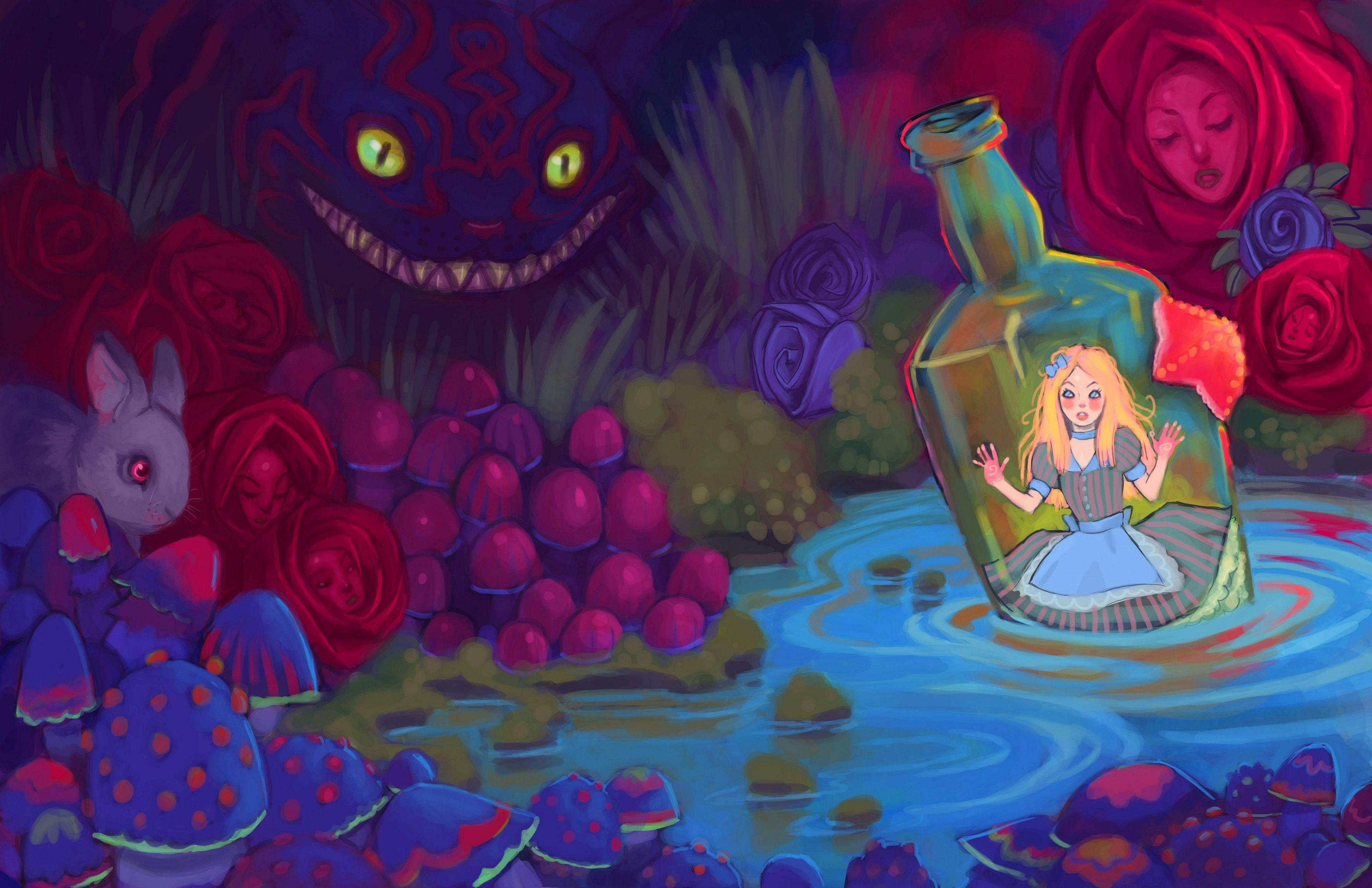 4080x2640 Alice Background. Alice in Wonderland, Desktop