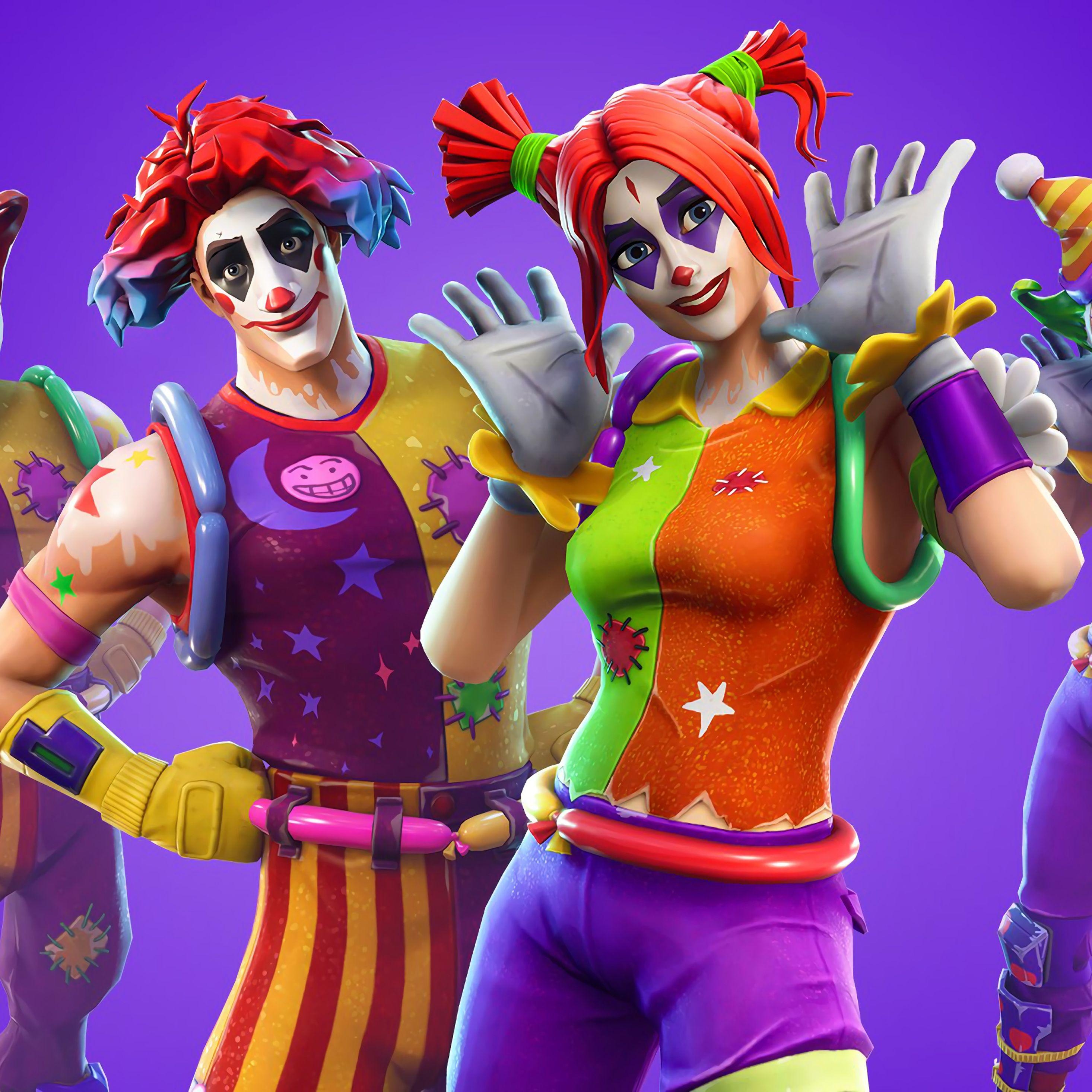 2940x2940 Peekaboo And Nite Fortnite Battle Royale Outfit 4k iPad, Phone