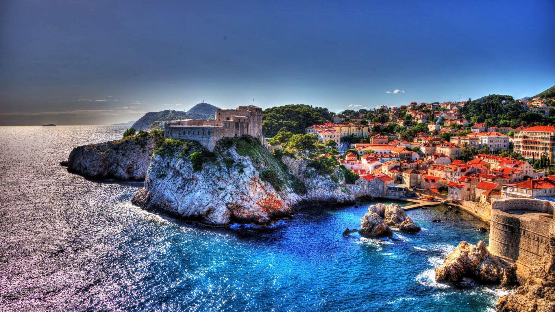 1920x1080 Adriatic Dubrovnik Croatia Ancient City Walls And Historical, Desktop