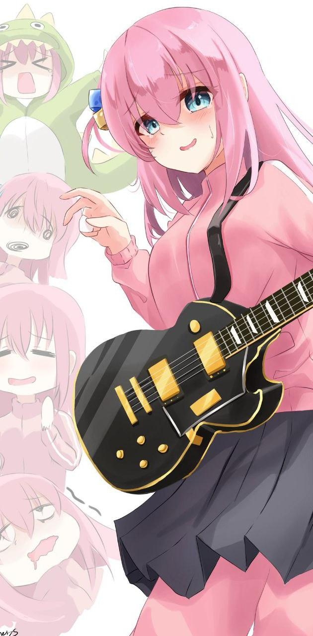 630x1280 Bocchi the rock wallpaper, Phone