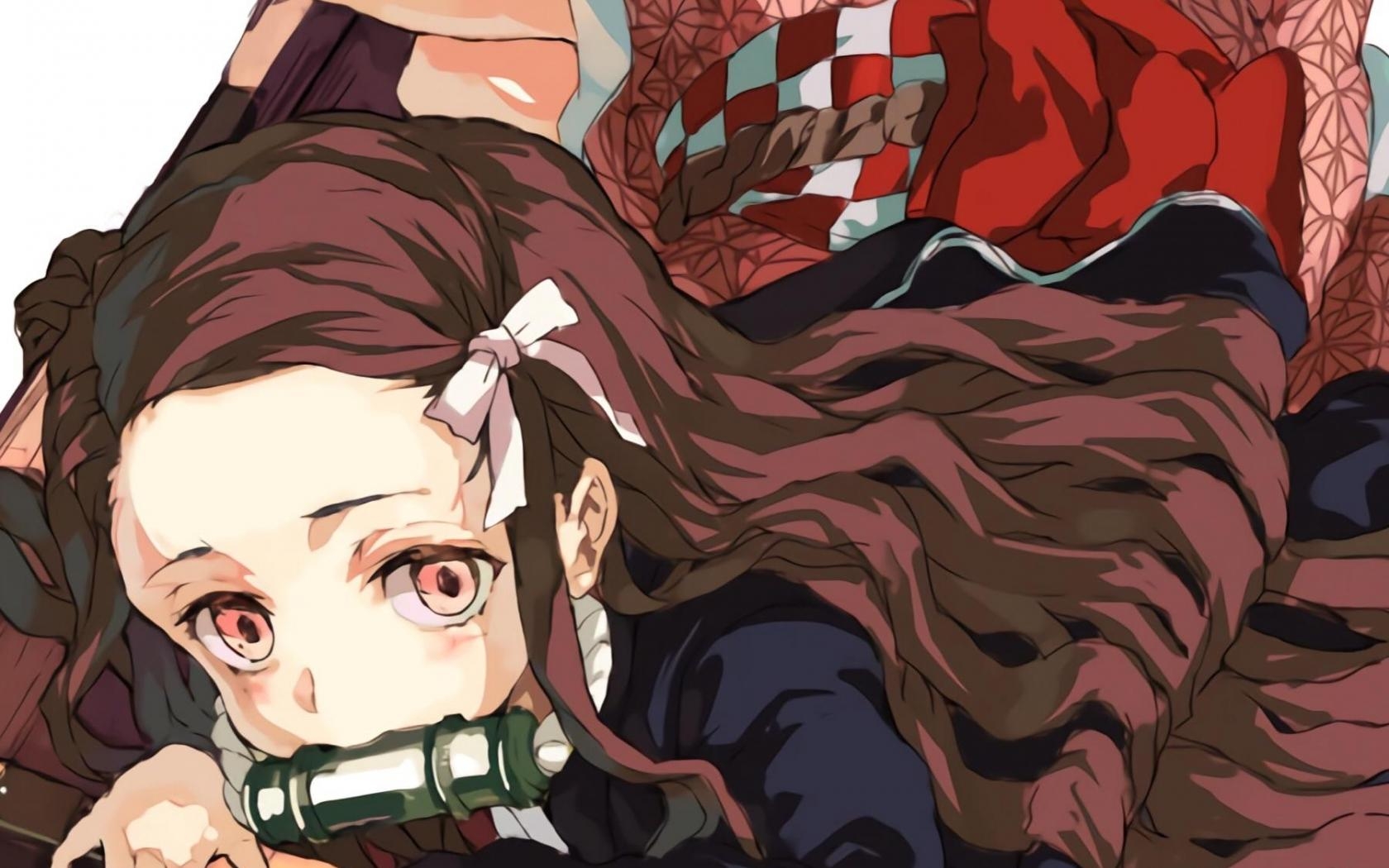 1680x1050 Free download Nezuko Kamado Demon Slayer Kimetsu no Yaiba, Desktop