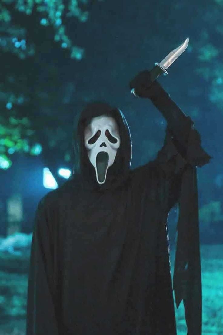 740x1110 Ghost Face Wallpaper, Phone