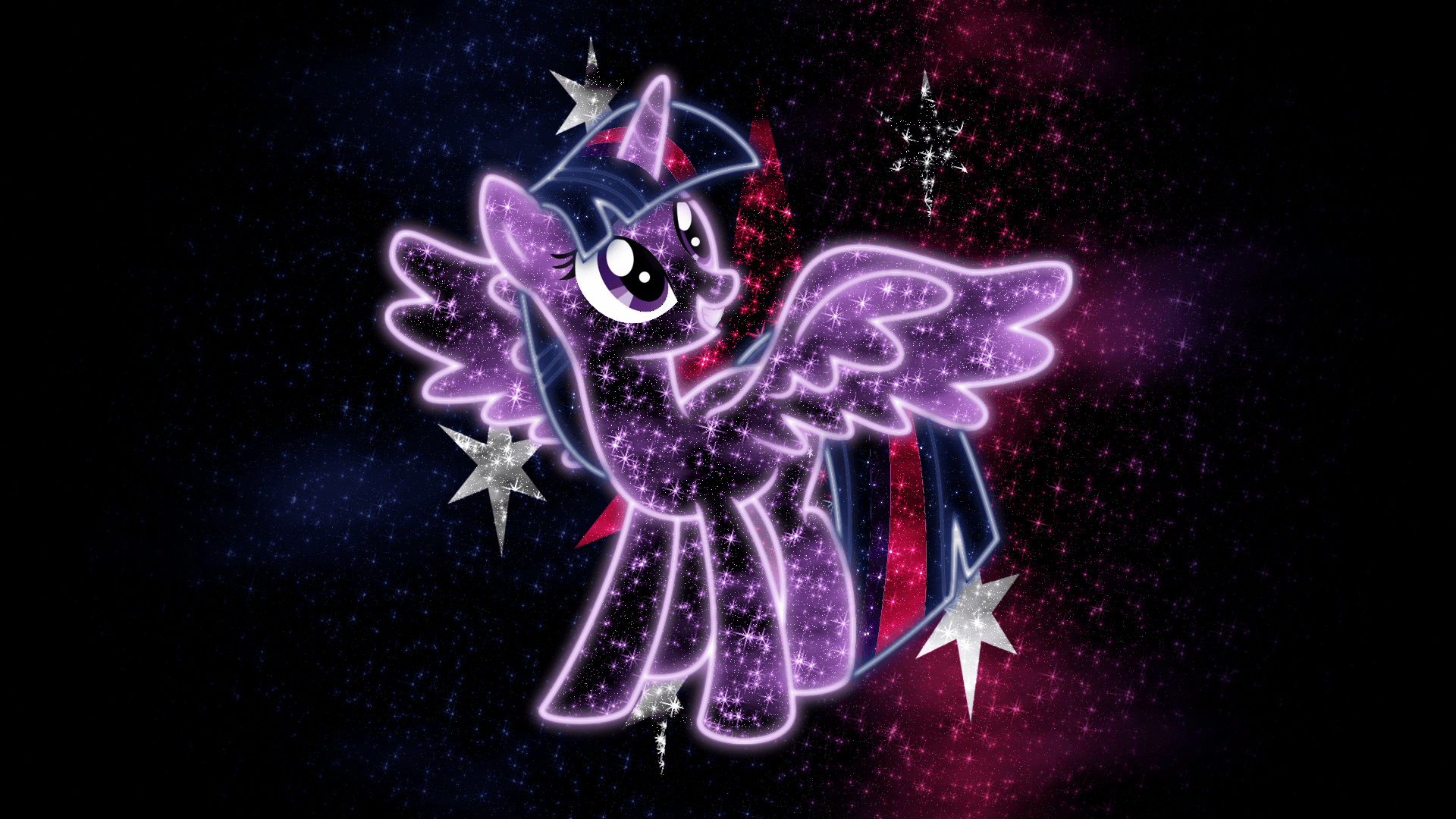 1920x1080 Twilight Sparkle Wallpaper Neon, Desktop