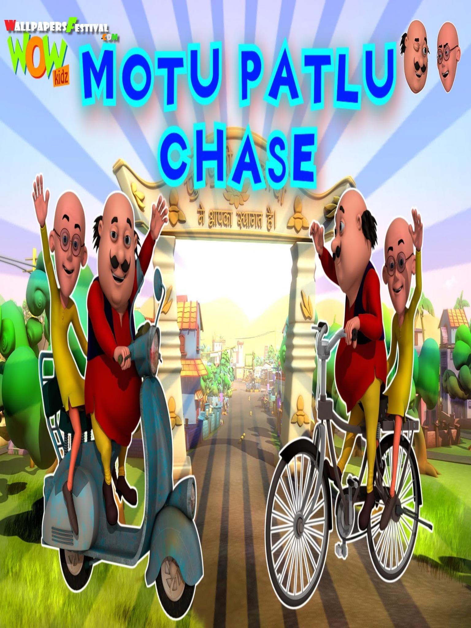 1540x2050 Motu Patlu 1080p Full HD Wallpaper Free Download, Phone