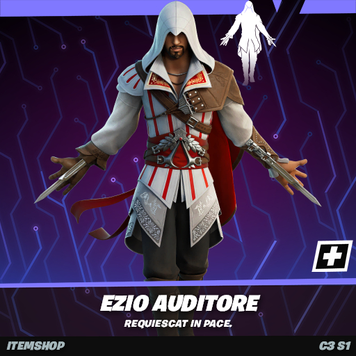 520x520 Ezio Auditore Fortnite wallpaper, Phone