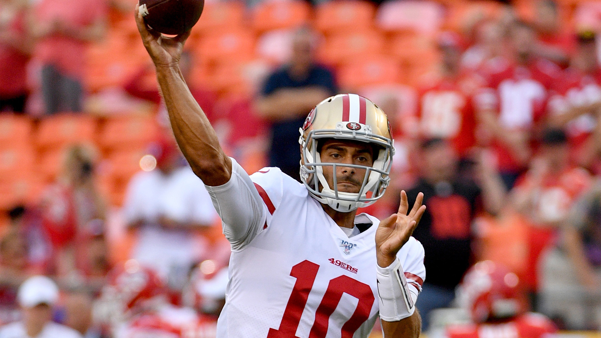 1920x1080 How 49ers QB Jimmy Garoppolo looked on each preseason drive, Desktop