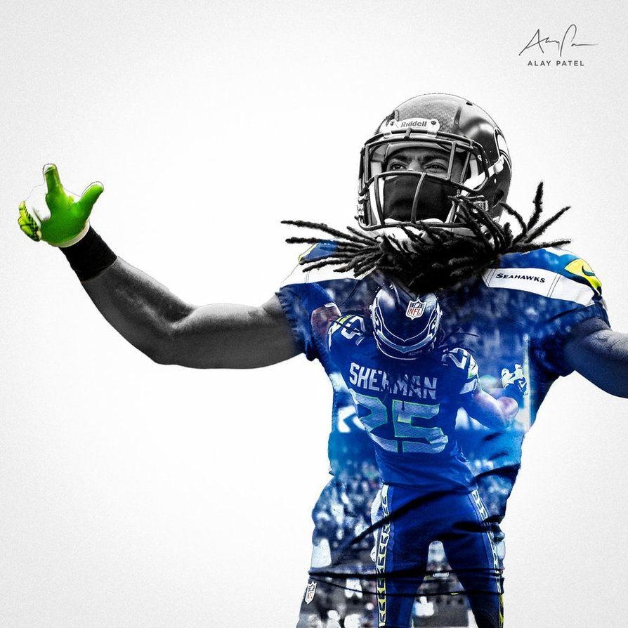 900x900 Richard Sherman Wallpaper 2015, Phone