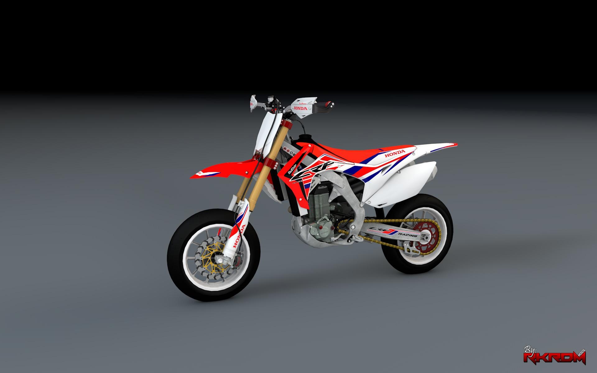 1920x1200 Honda CRF 450R Supermoto Special 2016, Desktop