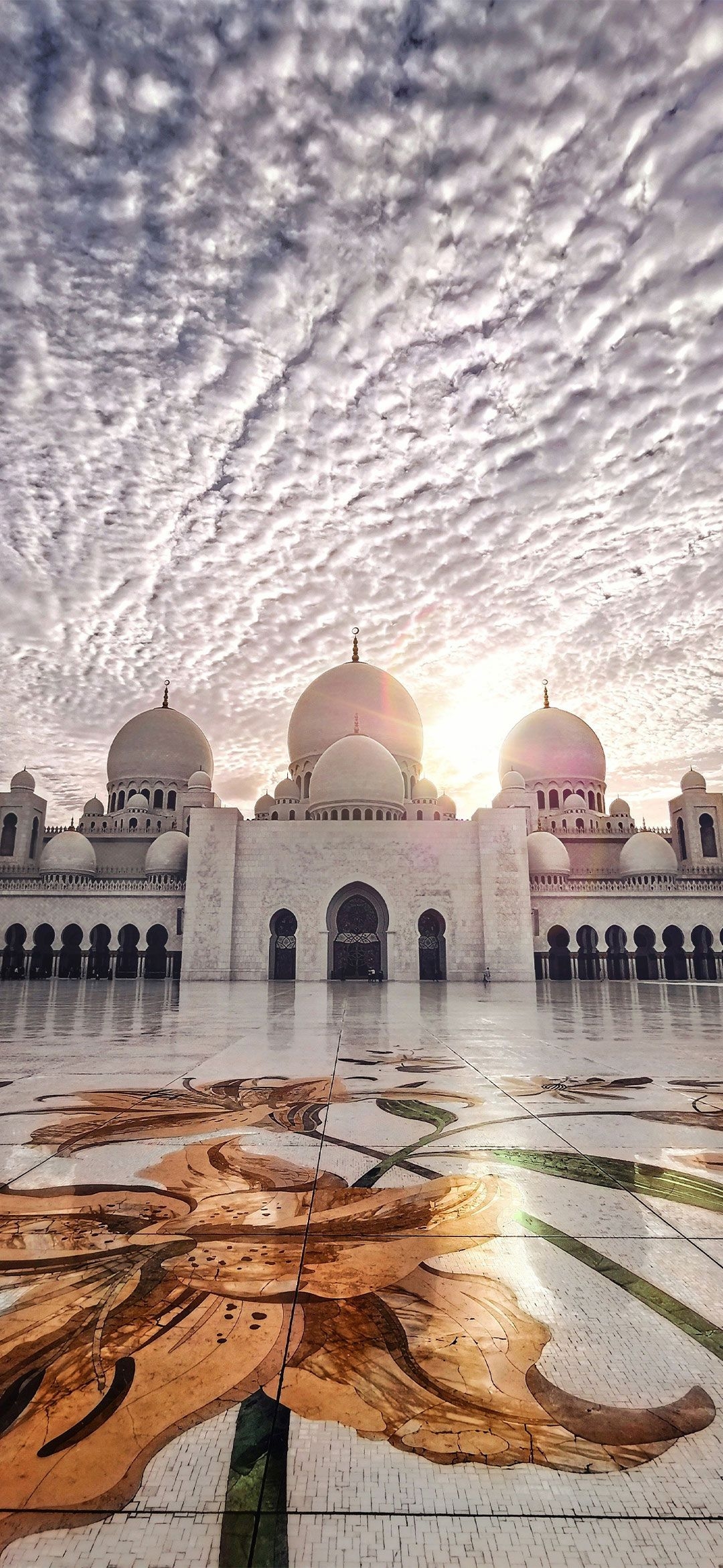 1080x2340 Sheikh Zayed Grand Mosque Center HD Islamic Wallpaper, Phone