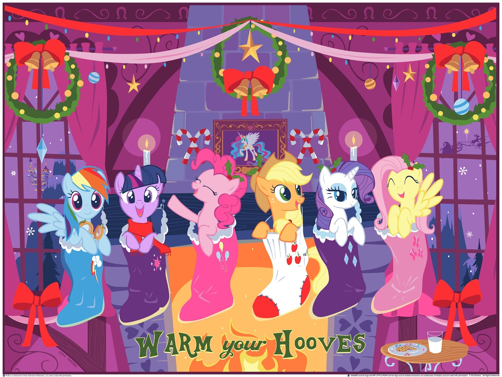 1600x1200 INSIDE THE ROCK POSTER FRAME BLOG: My Little Pony Friendship is Magic Prints From Dark Hall Mansion World Premier Exclusive, Desktop