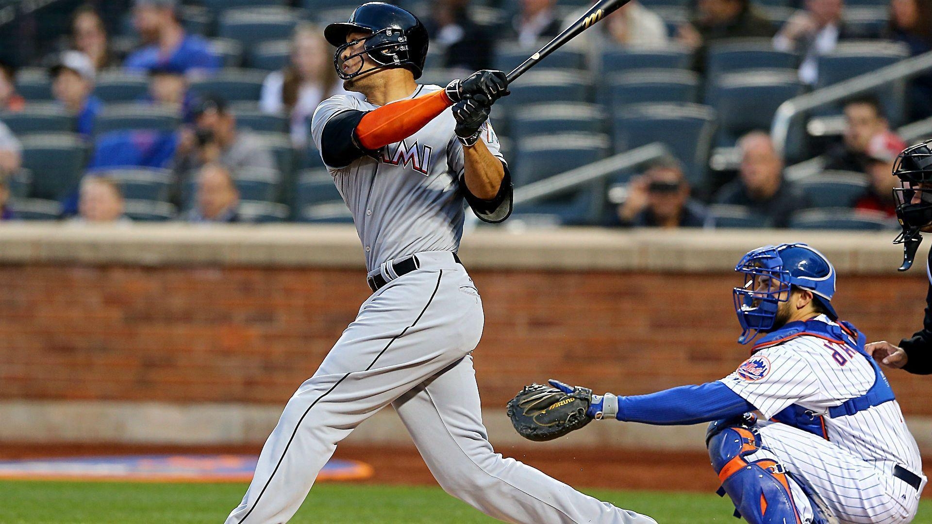 1920x1080 Giancarlo Stanton goes yard, sets Marlins franchise home run, Desktop