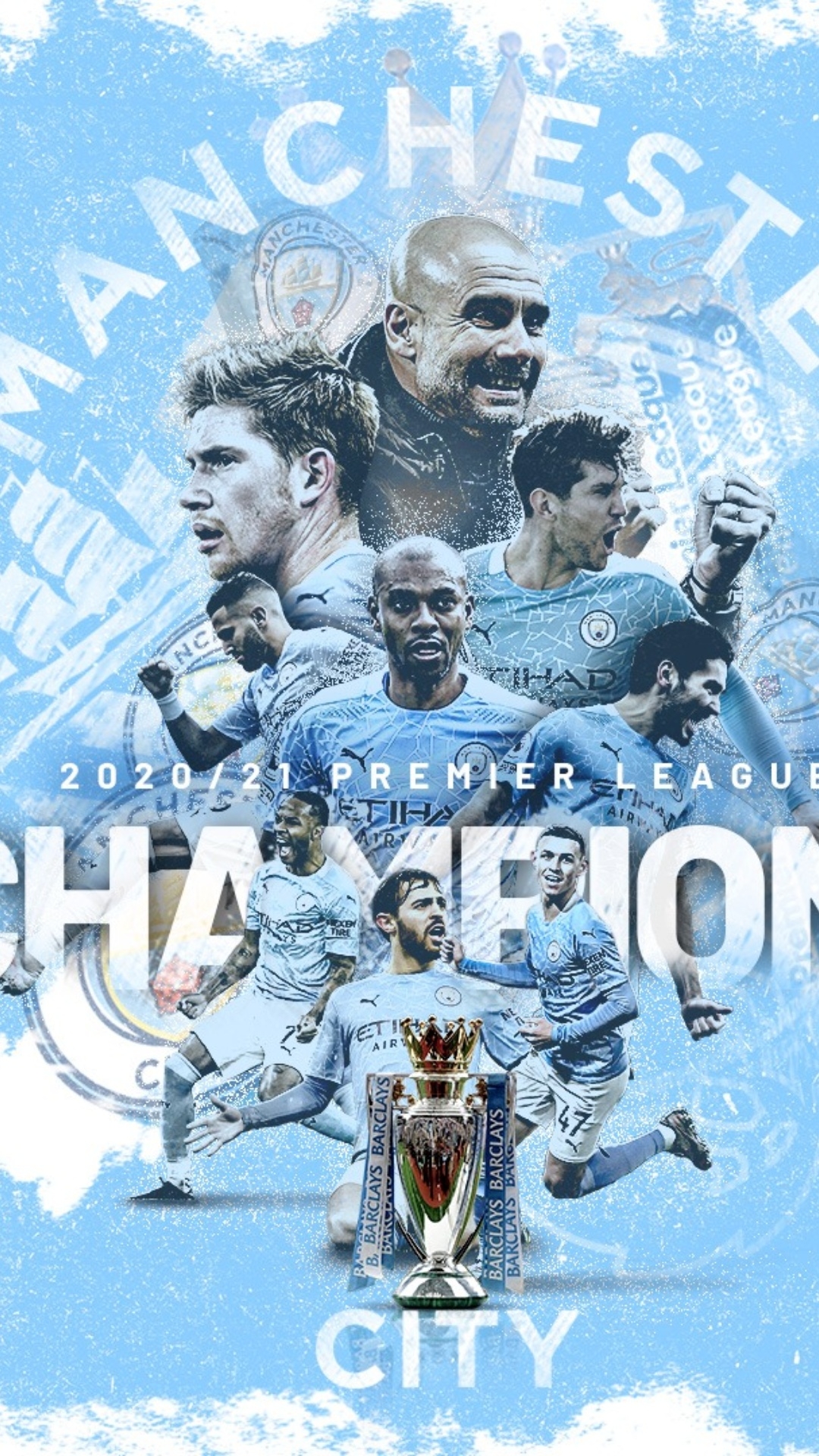 1080x1920 Manchester City FC Wallpaper, Phone