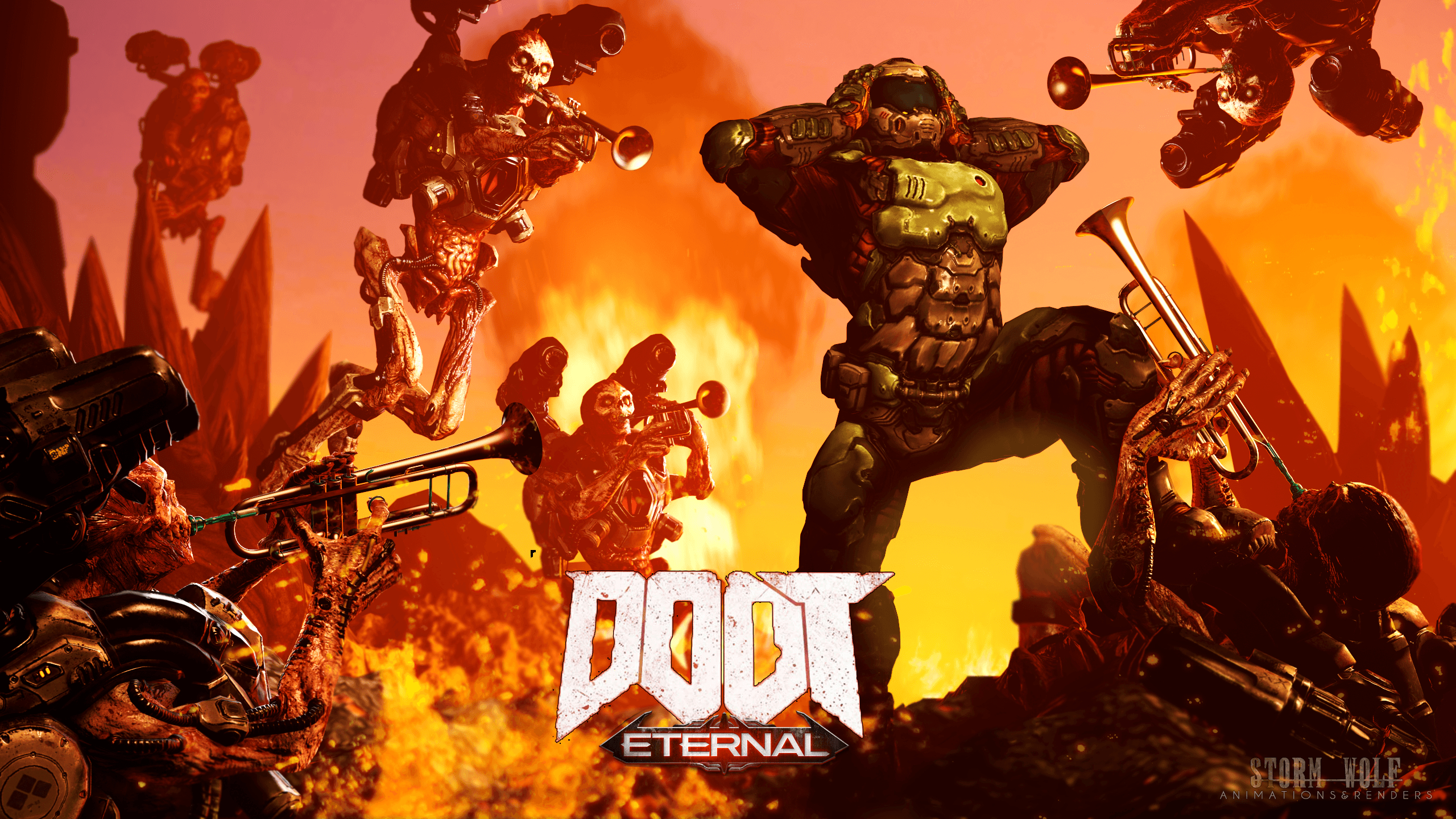 2560x1440 Eternal Doot!, Desktop