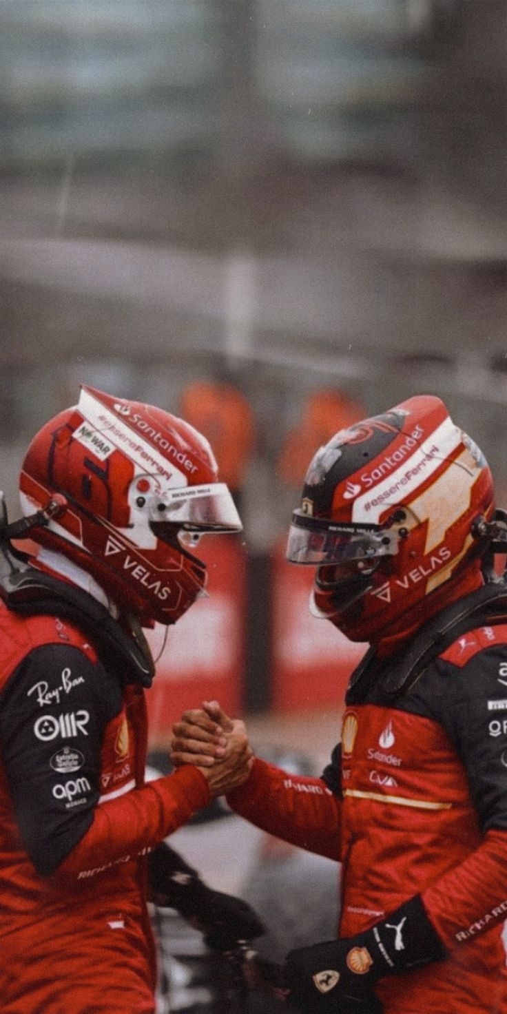 740x1480 Charles Leclerc and Carlos Sainz, Phone