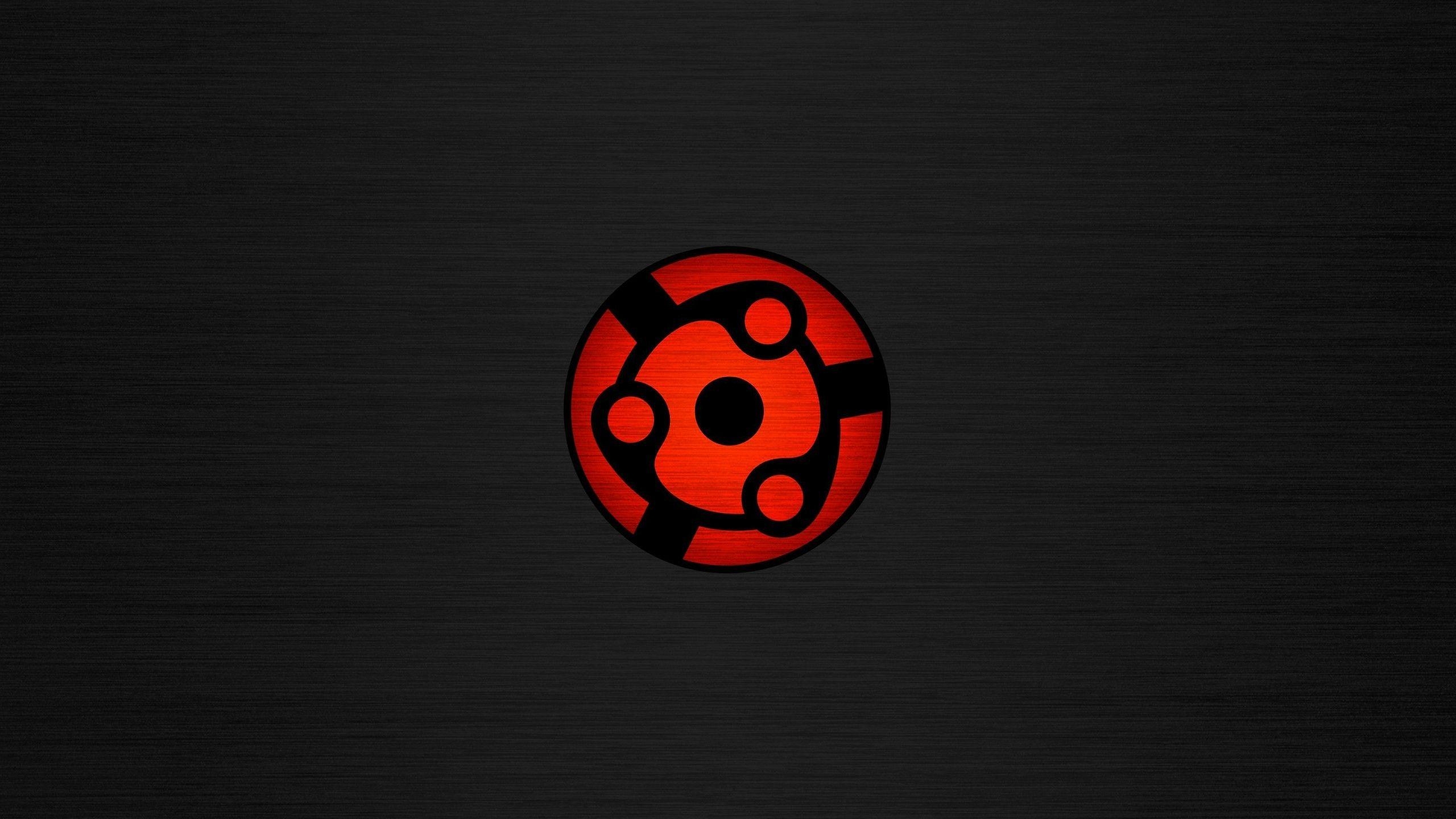 2560x1440 Wallpaper, black, illustration, red, text, logo, Naruto Shippuuden, Desktop