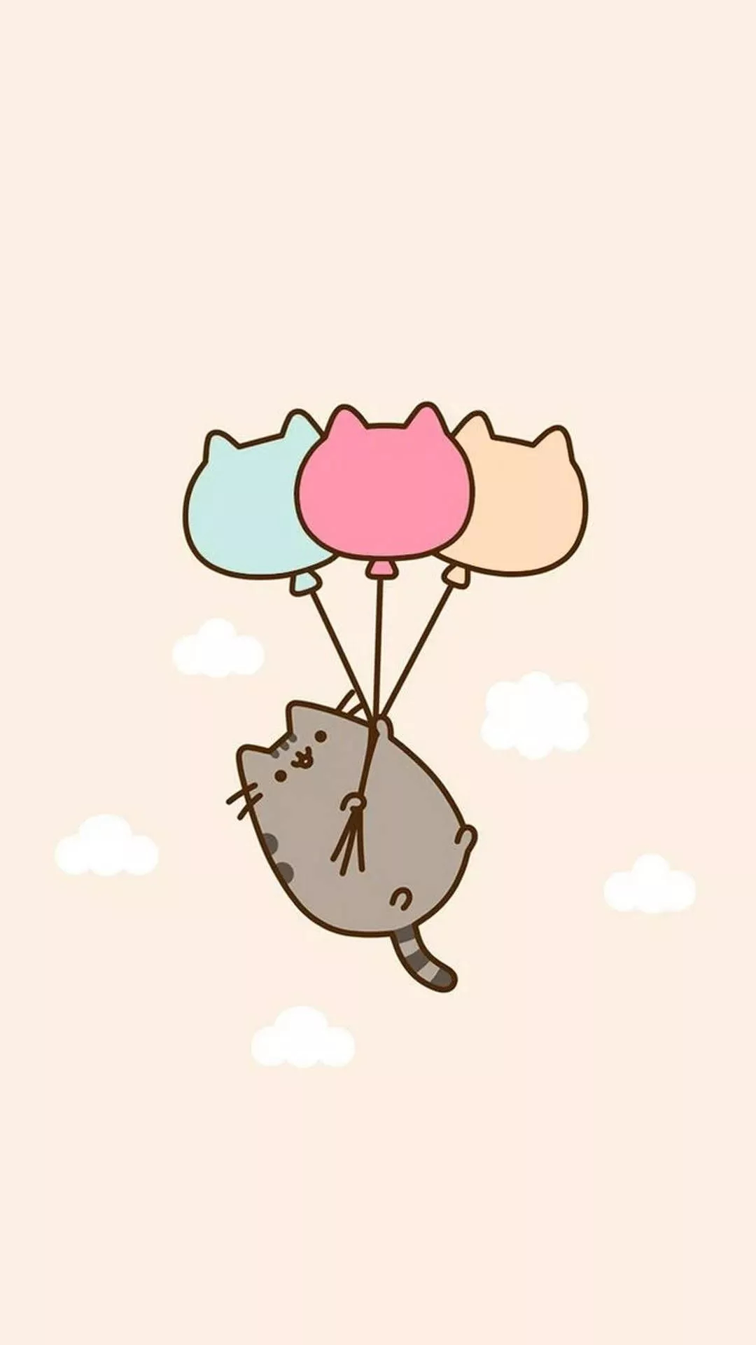 1080x1920 Download free Cute Android 11 Pusheen, Phone