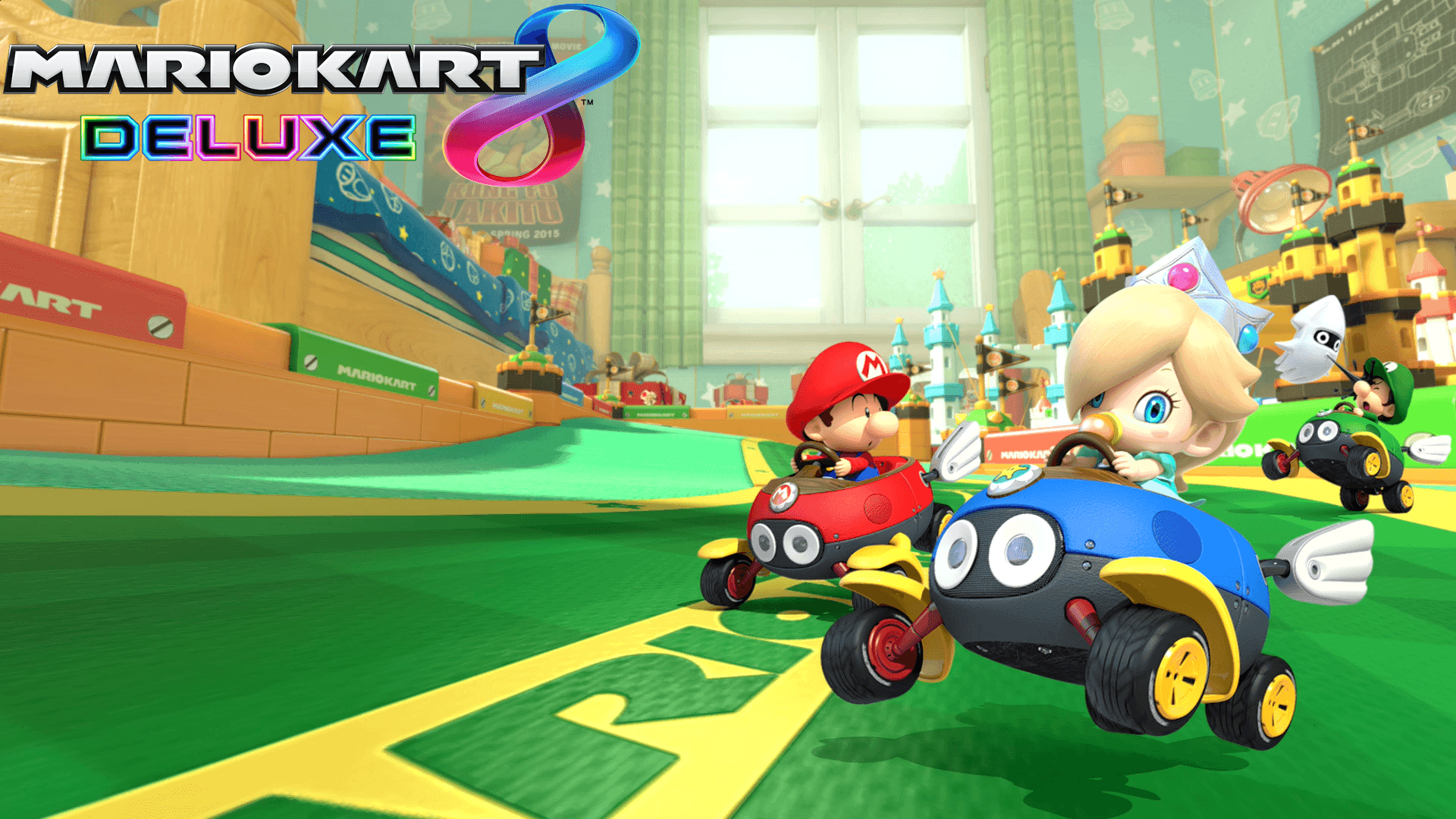 1920x1080 Mario Kart 8 Deluxe Baby Mario, Baby Luigi & Baby Rosalina Wallpaper, Desktop