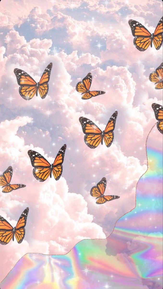 680x1200 Butterfly wallpaper You are in the right place about glitter silver Here we offer you the most. Butterfly wallpaper, Butterfly wallpaper iphone, Iconic wallpaper, Phone