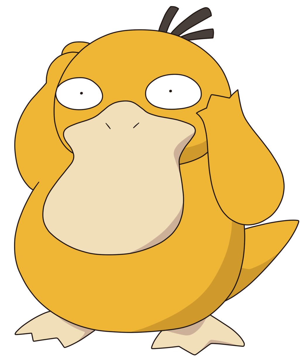 1040x1230 054 Psyduck, Phone